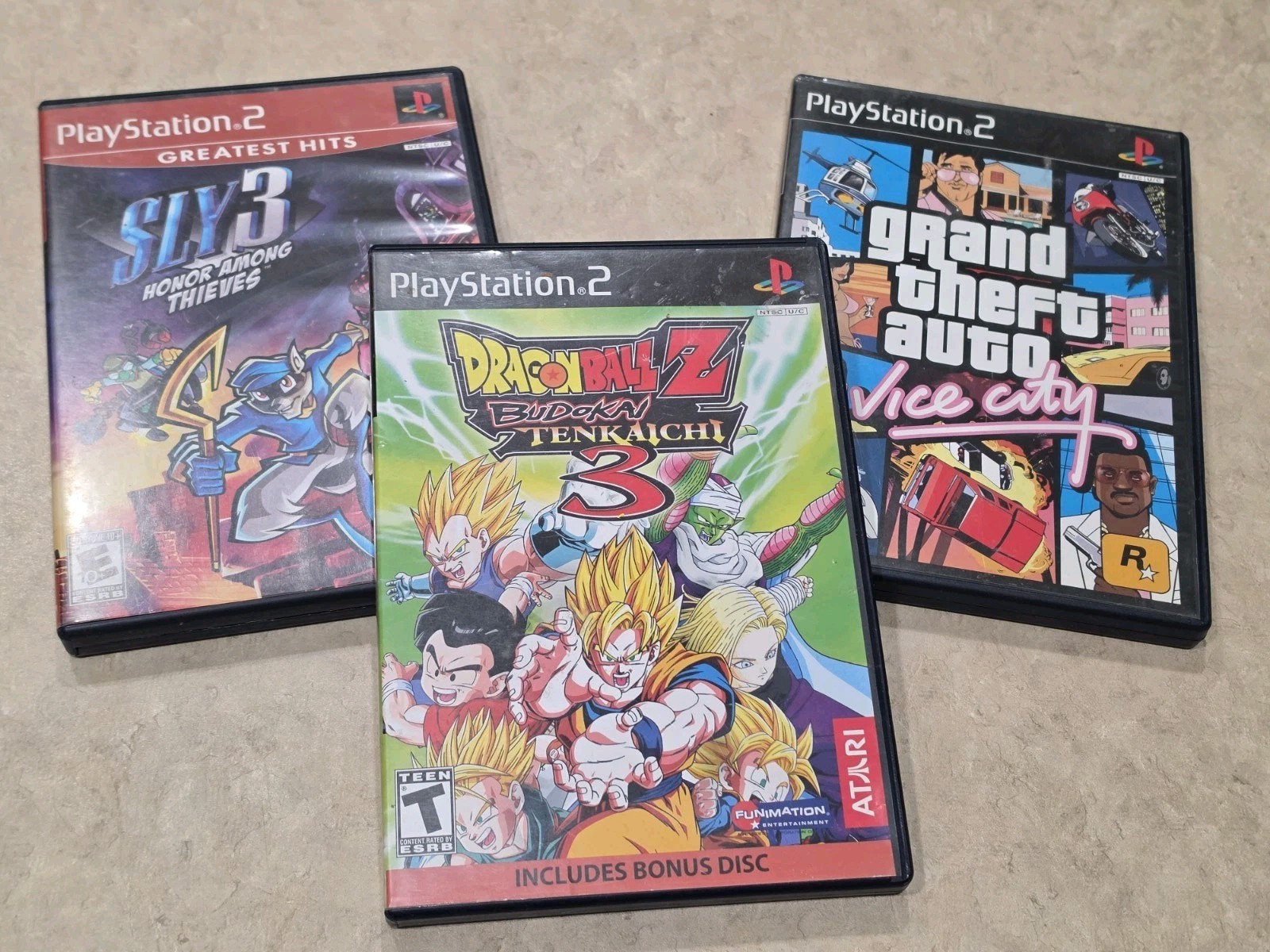 Dragon Ball Z Budokai Tenkaichi 3 Sony PS2 Case Cover Art + Manual Only No Disc