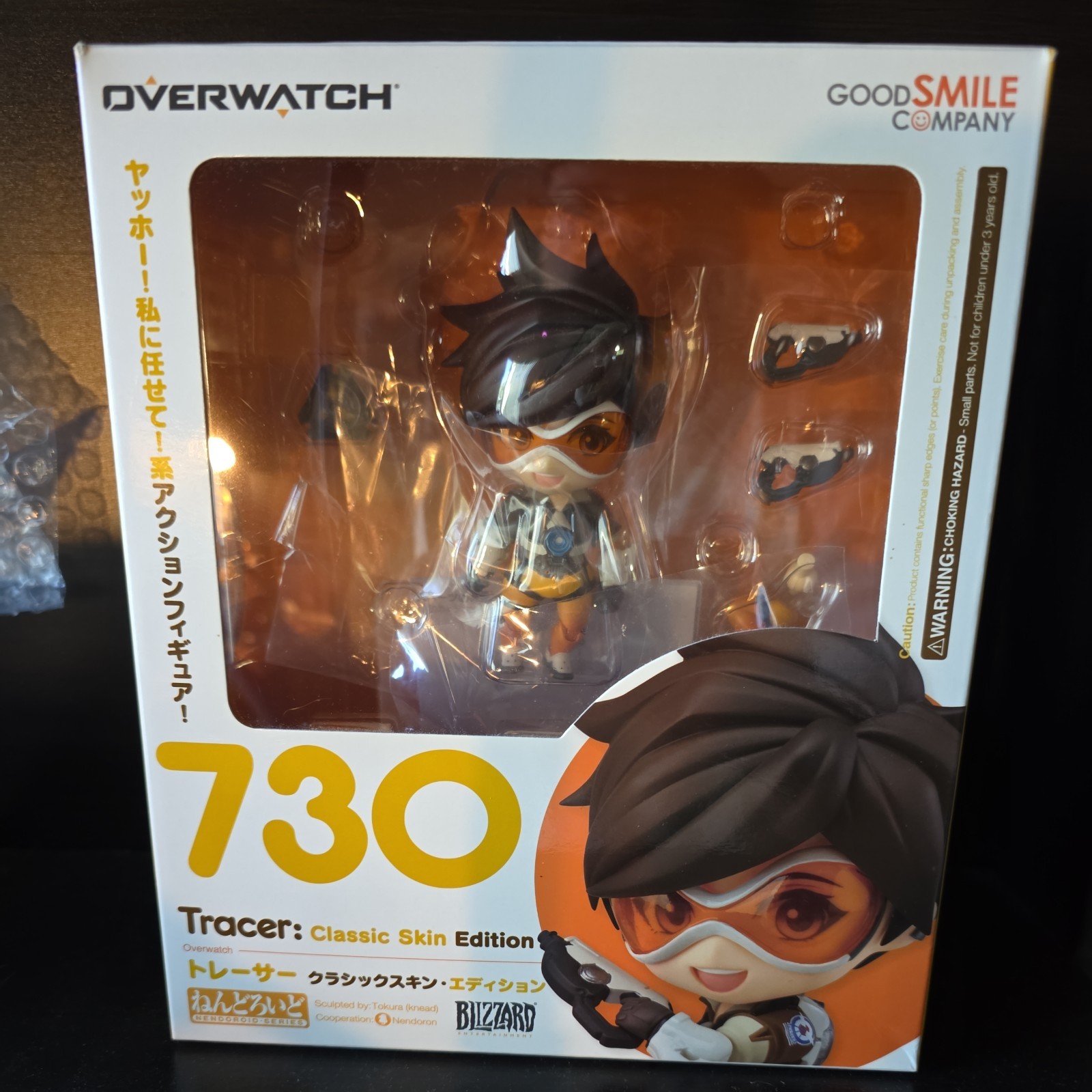 GOOD SMILE COMPANY OVERWATCH TRACER CLASSIC SKIN EDITION 730 ACTION FIGURE