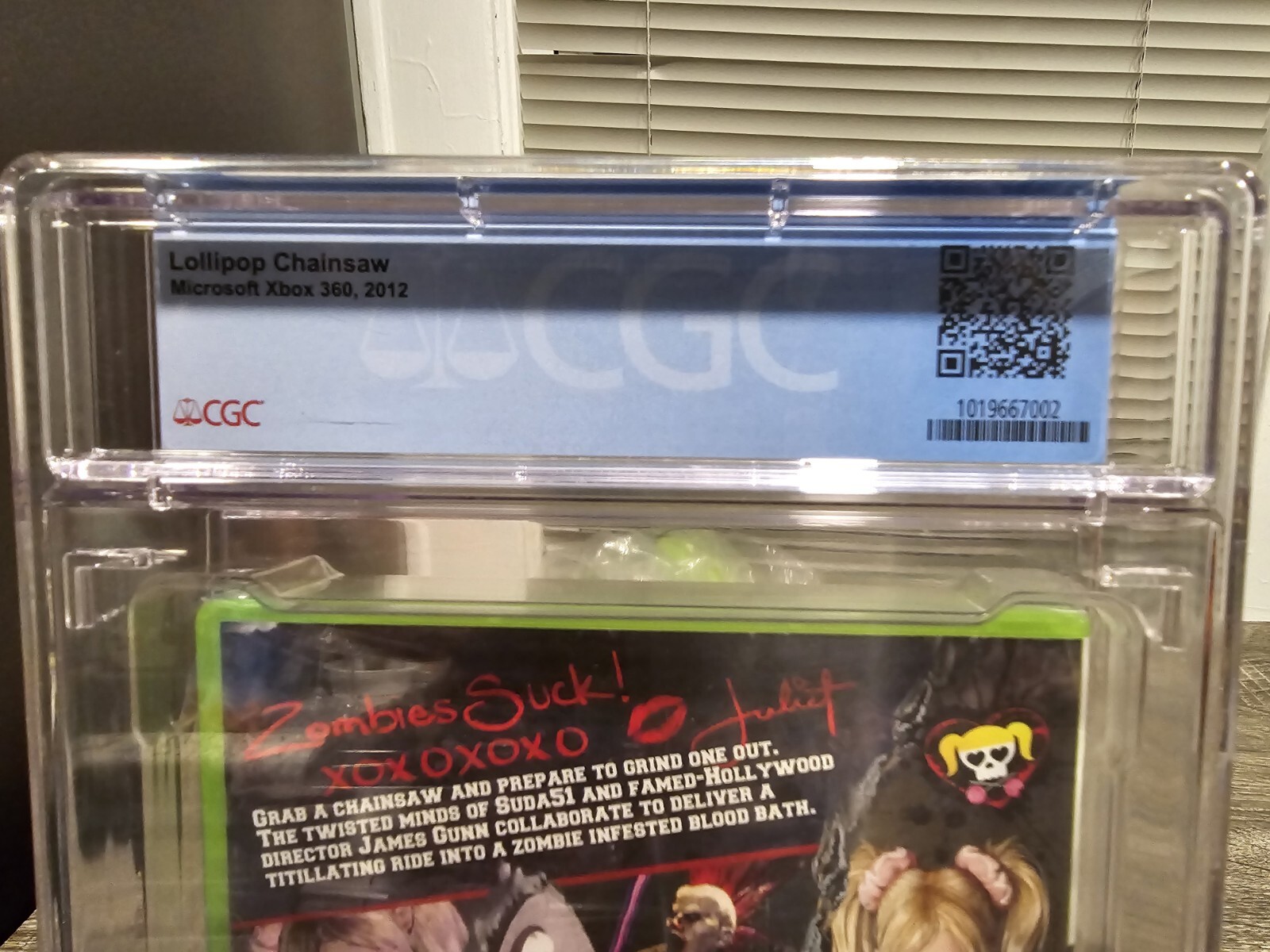 Lollipop Chainsaw – Microsoft Xbox 360 – CGC Graded 9.8 A++ – Type – Y-Folds