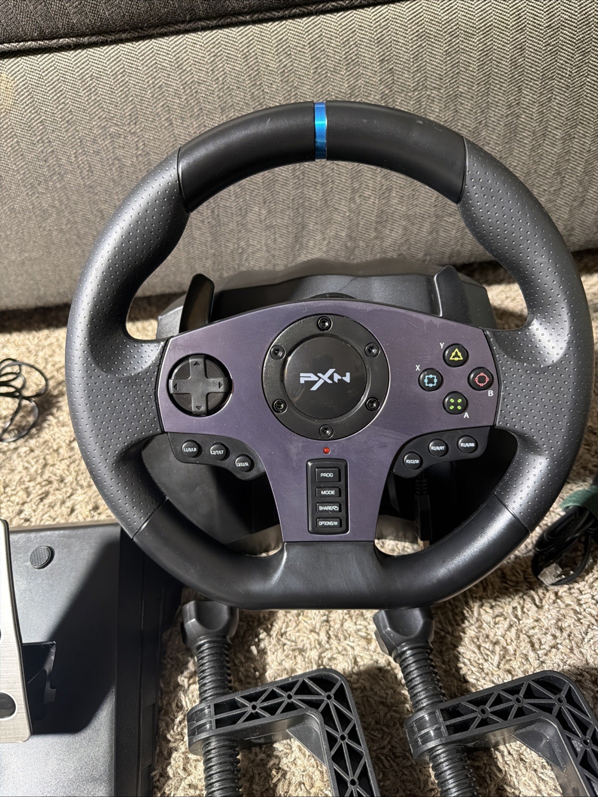 PXN V9 Steering Wheel & Pedals & Shifter For PC PS3 PS4 SWITCH XBOX ONE