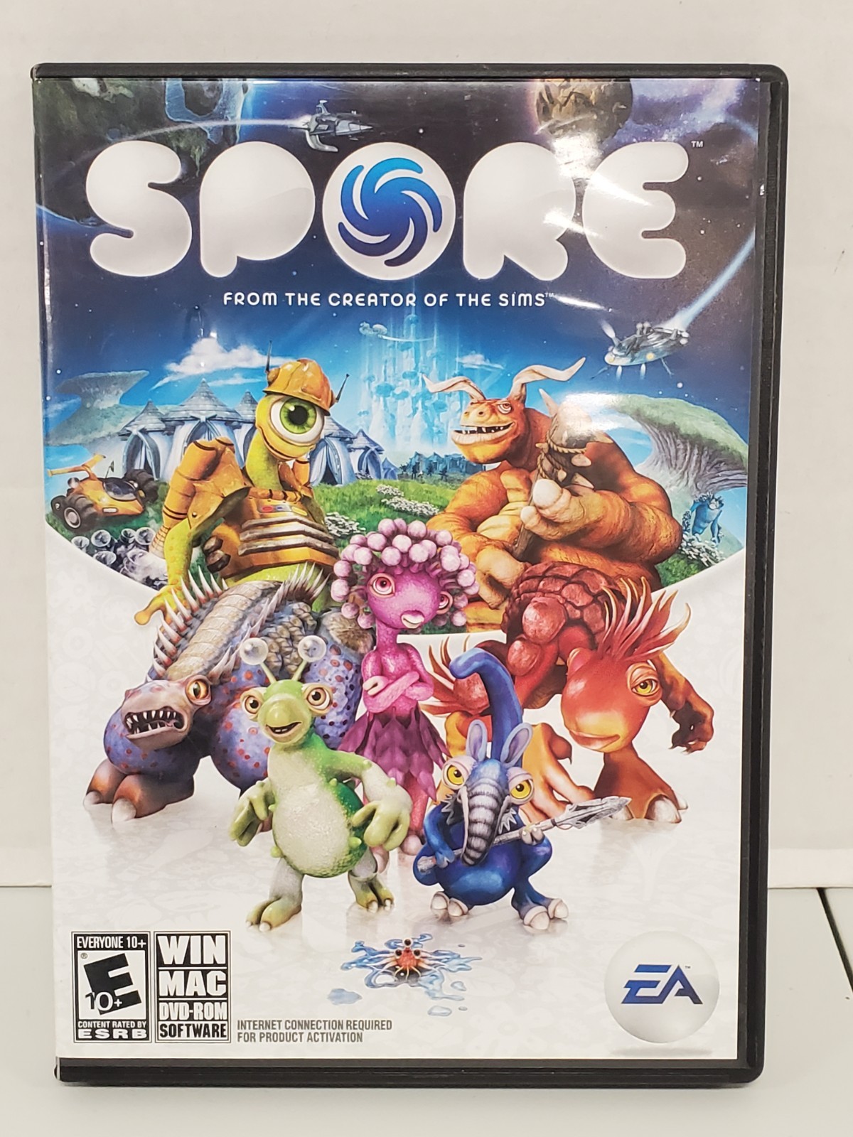 Spore PC DVD Game for Windows & Mac 2008 Complete Edition