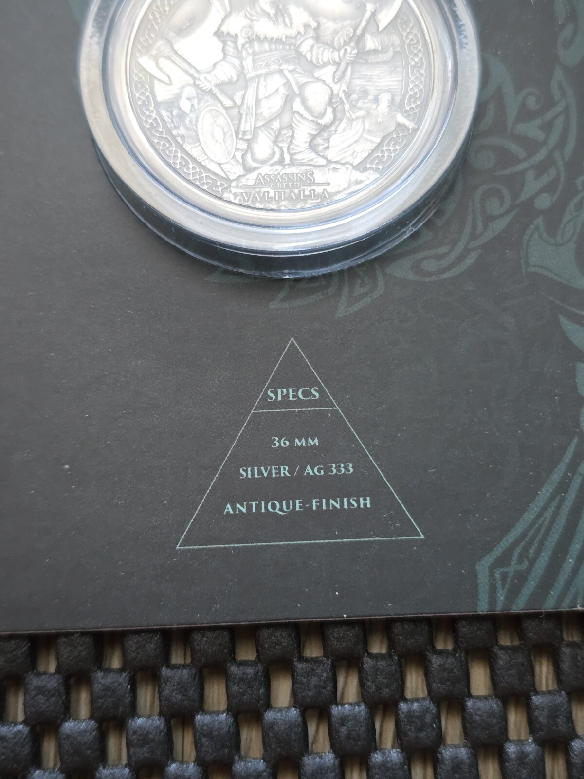 Assassin’s Creed Silver Coin SET Germany Mint Rare 15th Anniversary VALHALLA