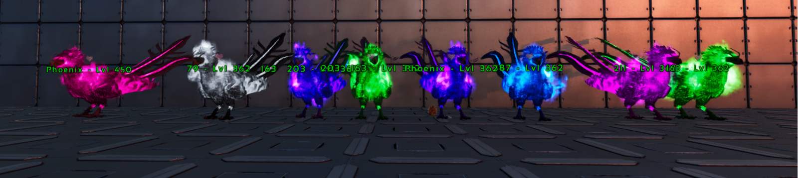 Phoenix TOP STATS EGGS Ark Survival Ascended Official PVE