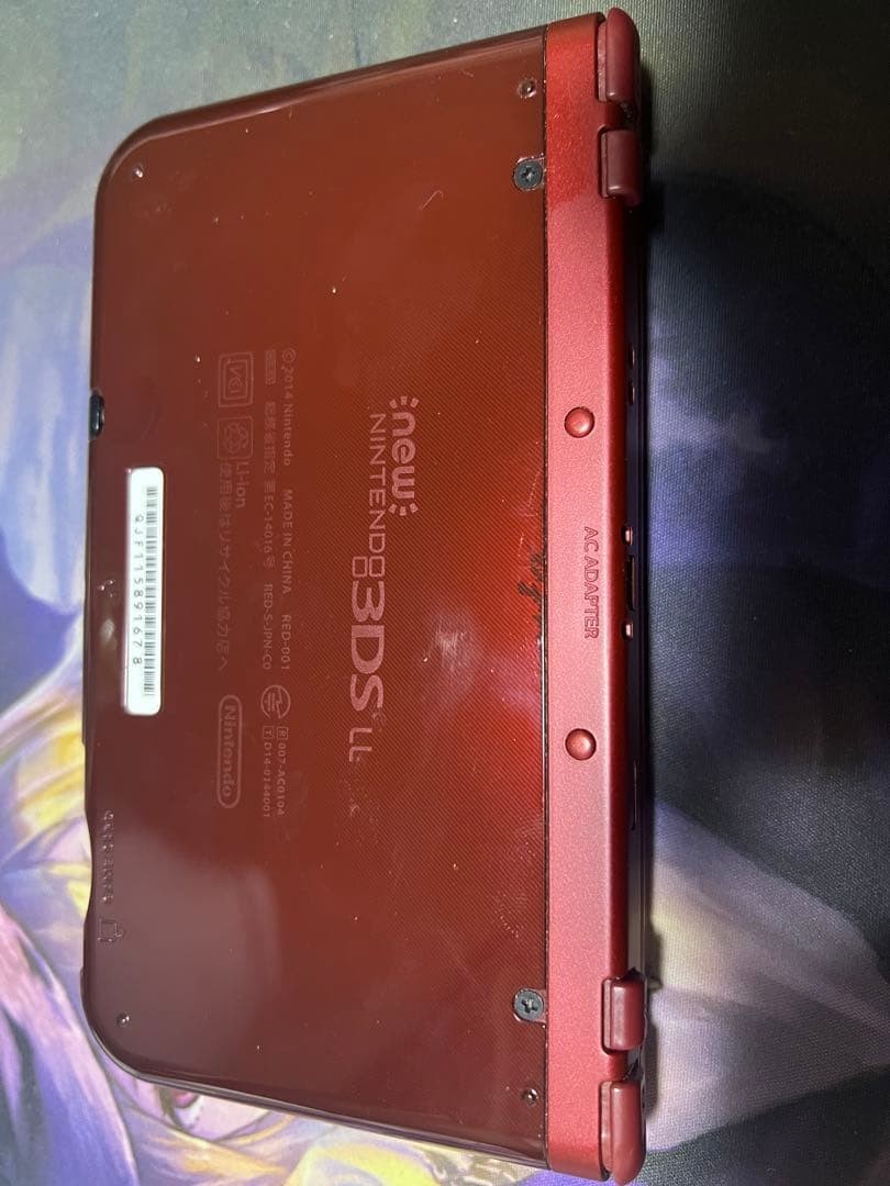 3DS/2DS/DS Nintendo3Ds Ll Metallic Red Body New3Dsll Japan