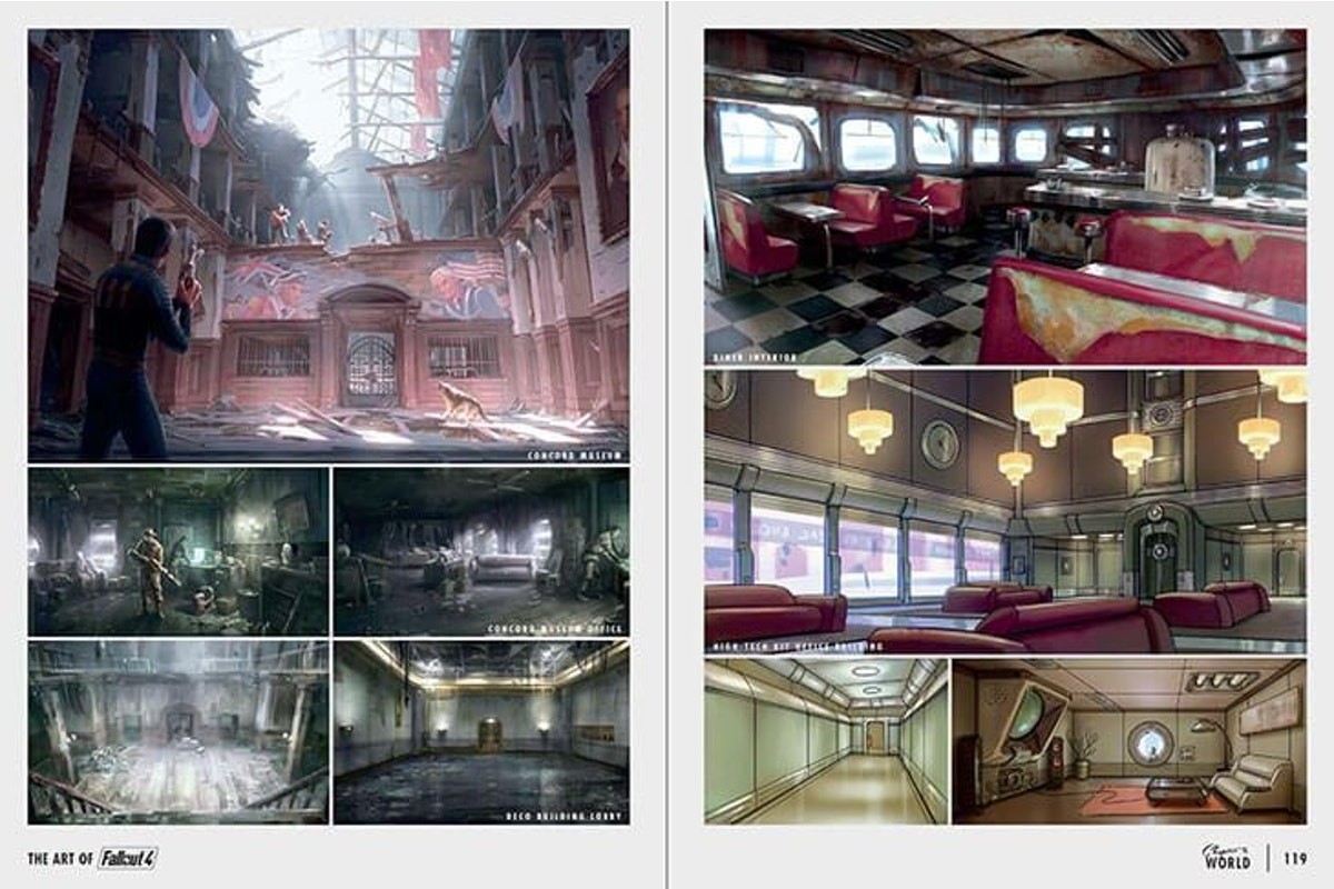 The Art of Fallout 4 – Hardcover Illustrated Book Dark Horse Bethesda Softworks