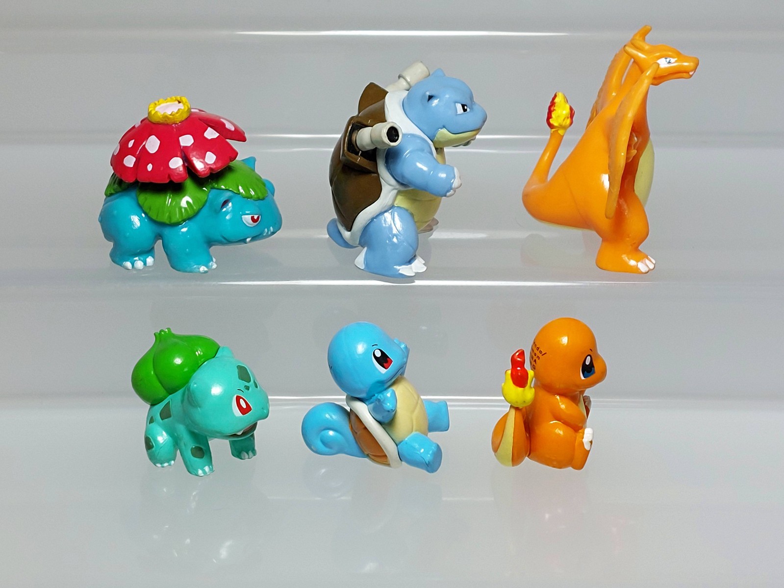 Bulbasaur Venusaur Charizard Pokemon Bikkura Tamago Figure Bandai T07 0.8-1.7in