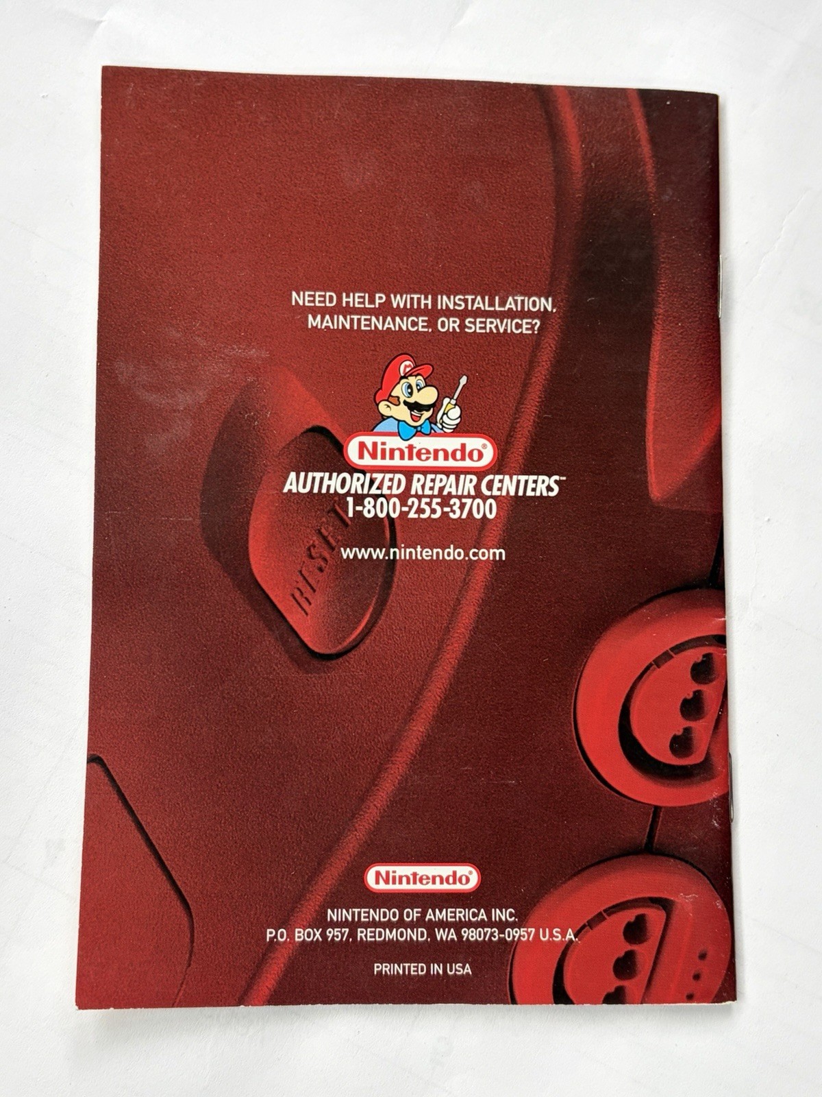 Dr Mario N64 Nintendo 64 Instruction Manual w/ Rental Sticker Authentic ONLY!