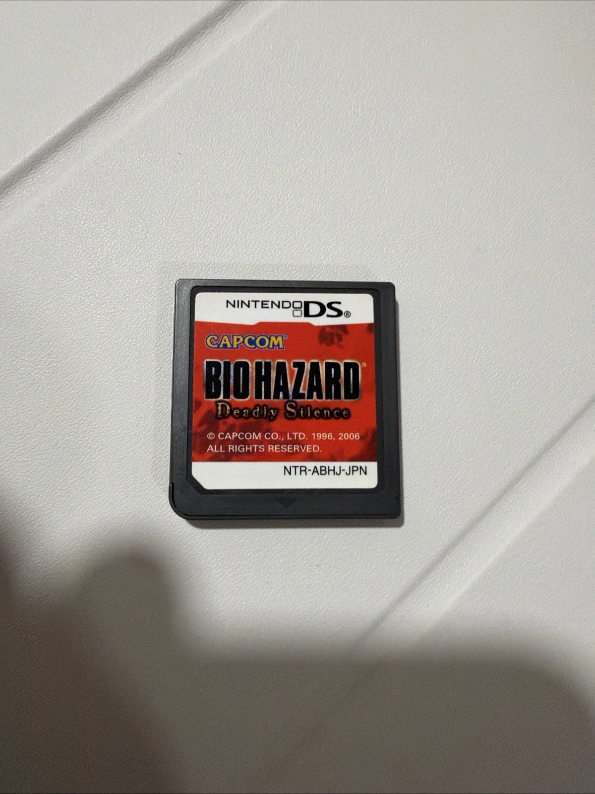 BIOHAZARD Resident Evil Deadly Silence Nintendo DS Cartridge only Japan Import