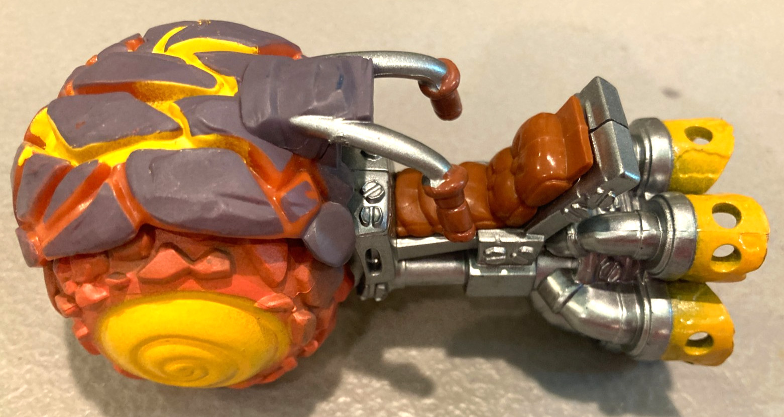 Skylanders SUPERCHARGERS Vehicle BURN CYCLE Figure Used W3152