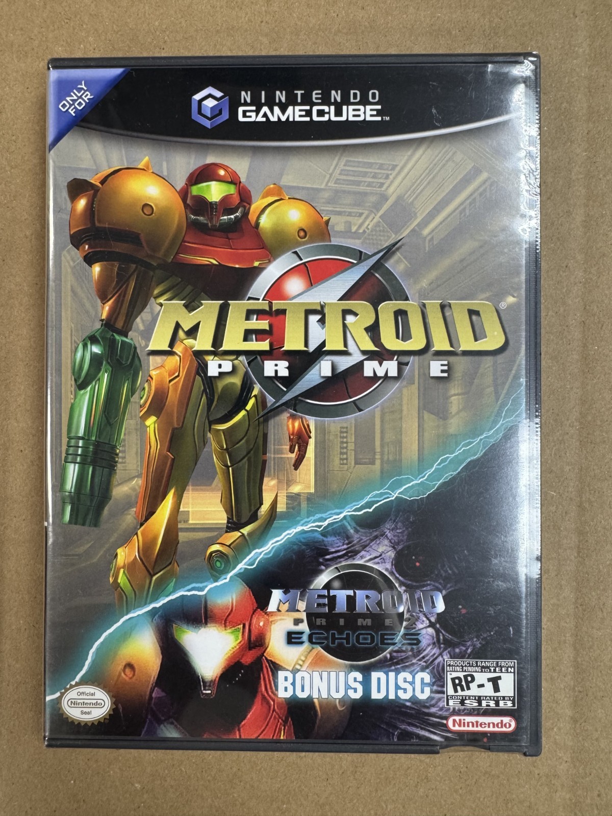 Metroid Prime [With Echoes Bonus Disc] Nintendo Gamecube New Factory Sealed Mint