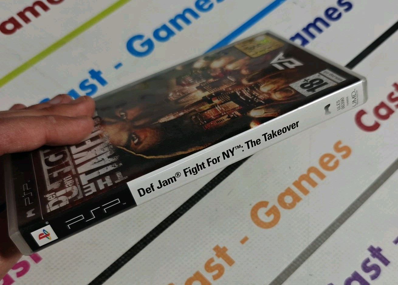 DEF JAM FIGHT FOR NY THE TAKEOVER – SONY PSP NM ITALIAN MULTILINGUAL