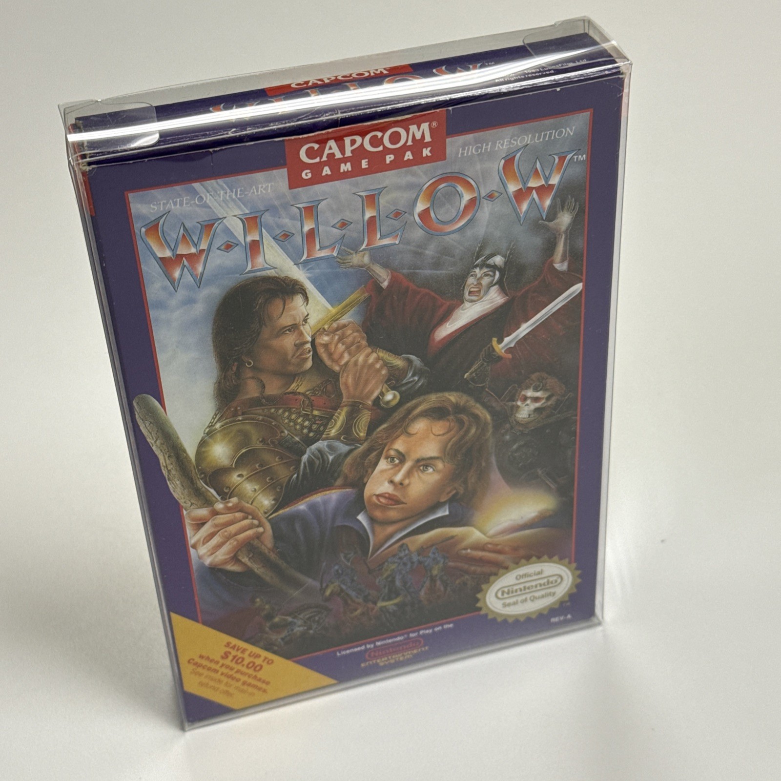 Willow (Nintendo Entertainment System, 1989). VGC Manual & Regi Card. Tested.