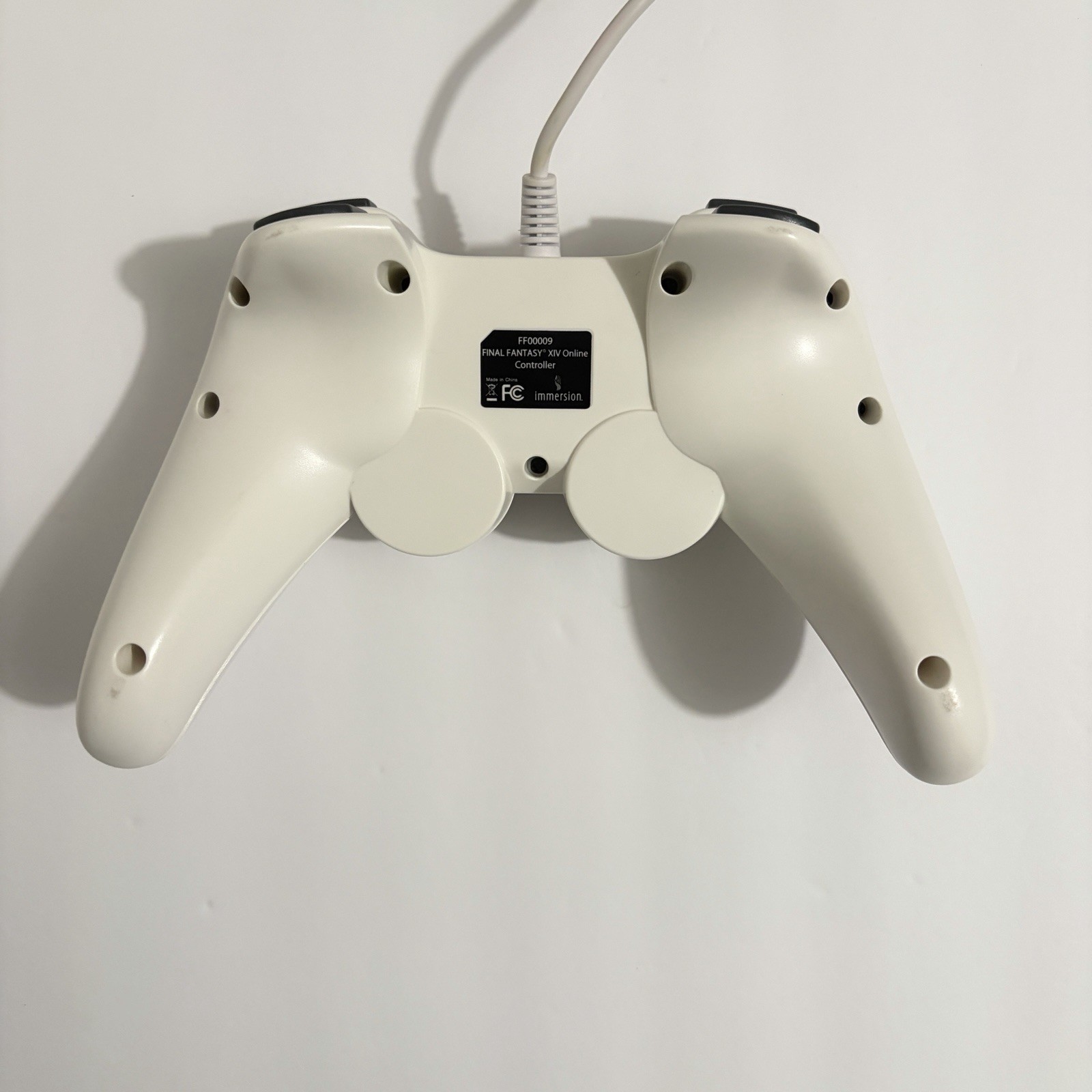 Final Fantasy XIV 14 Online PC Wired USB Controller White – Tested Working