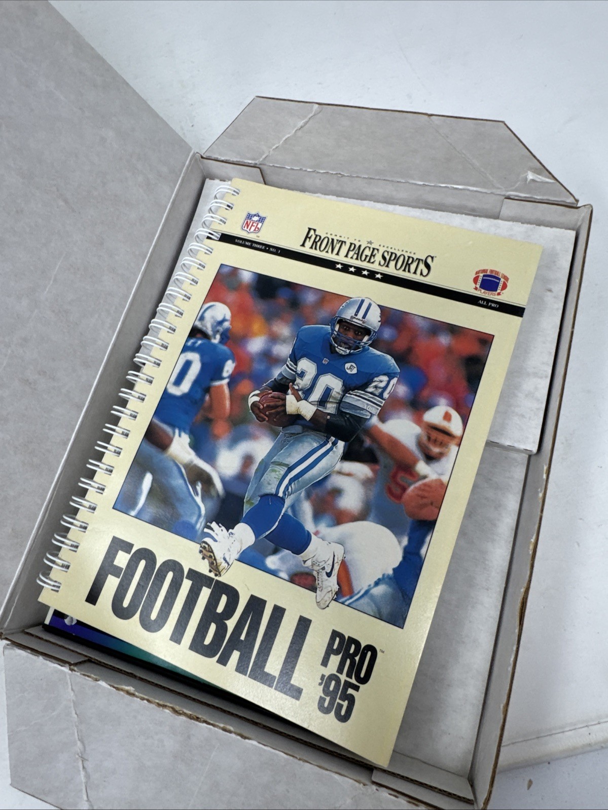Front Page Sports Football Pro 95 Hits The Gridiron PC CD-Rom 1995 BIG BOX