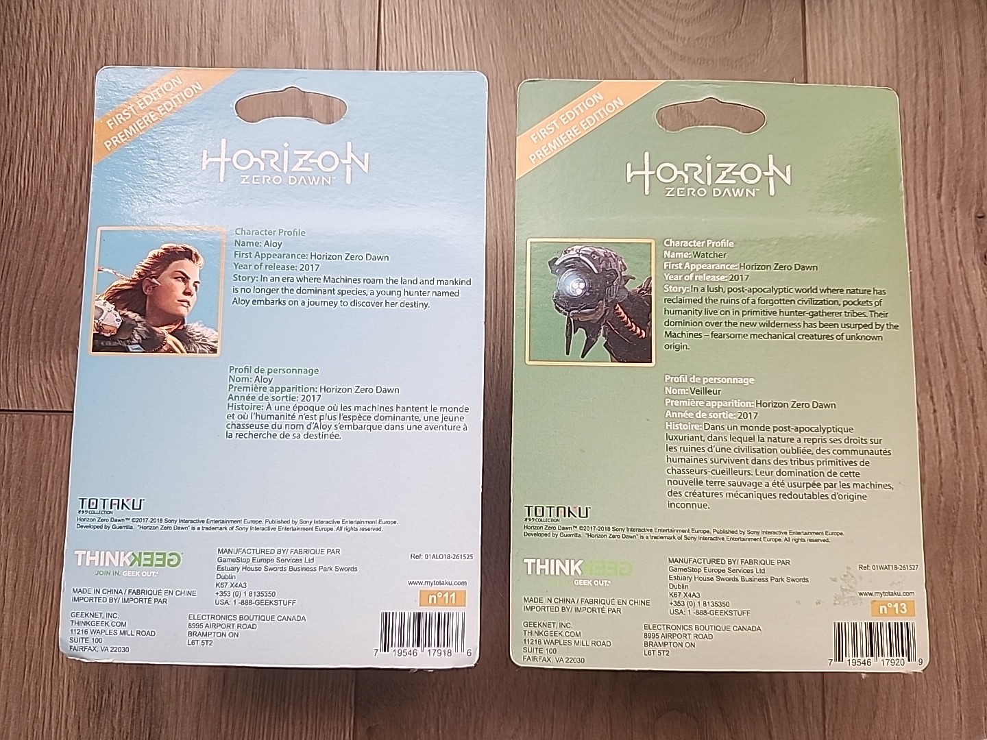 Horizon Zero Dawn TOTAKU Collection Aloy #11 And Watcher