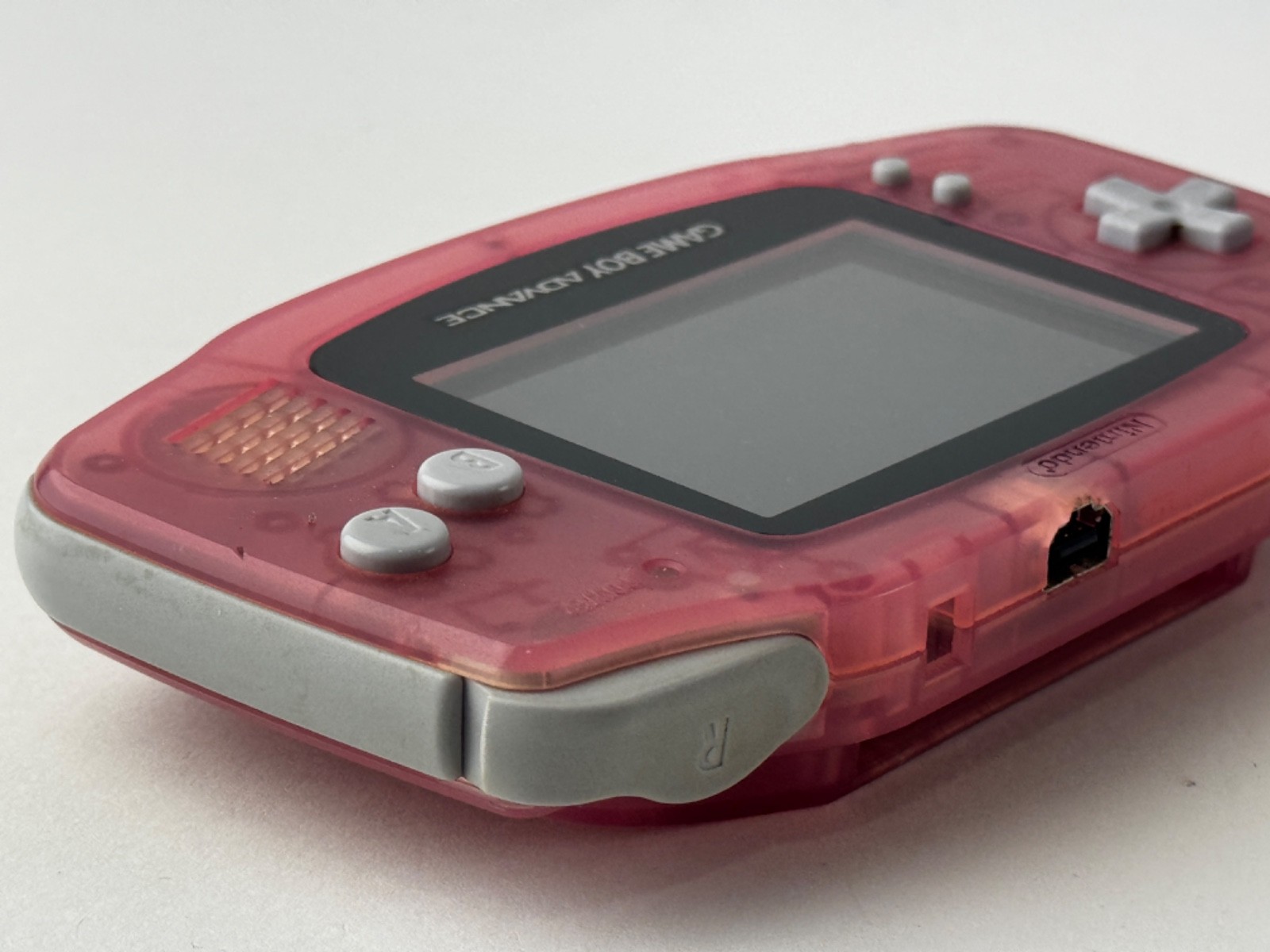 Nintendo Game Boy Advance Fuchsia Pink GBA Console AGB-001 Tested