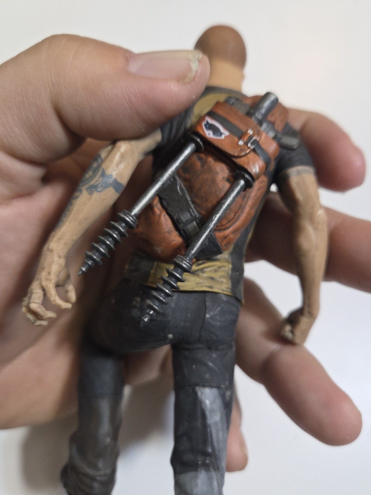 Infamous 2 Cole McGrath Hero Ed. Figure Statue 2011 SCEA PS3 No Platform 8″ C76