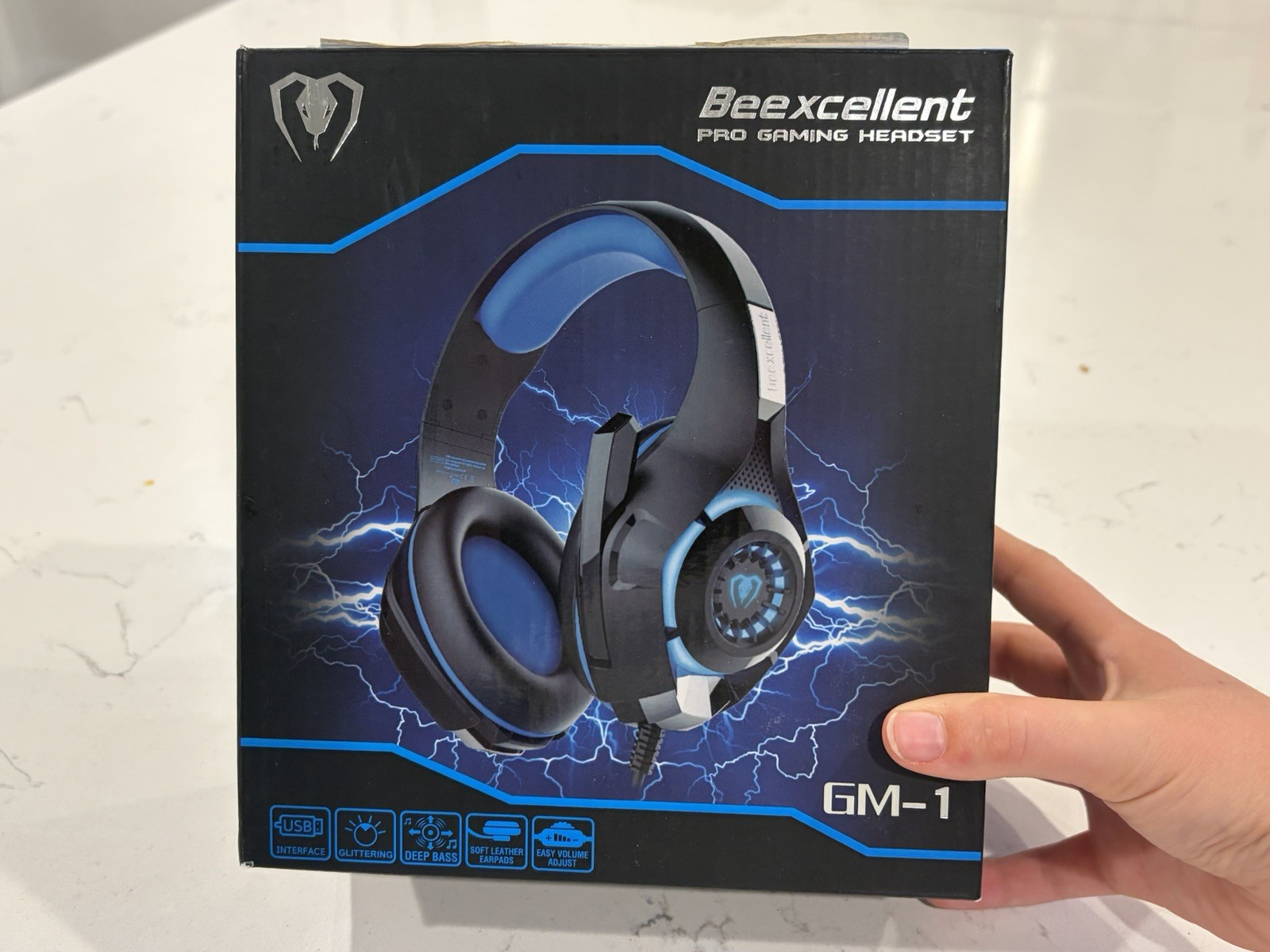 Beexcellent GM-1 Gaming Headset with Surround Sound & Noise-Isolation Microphone