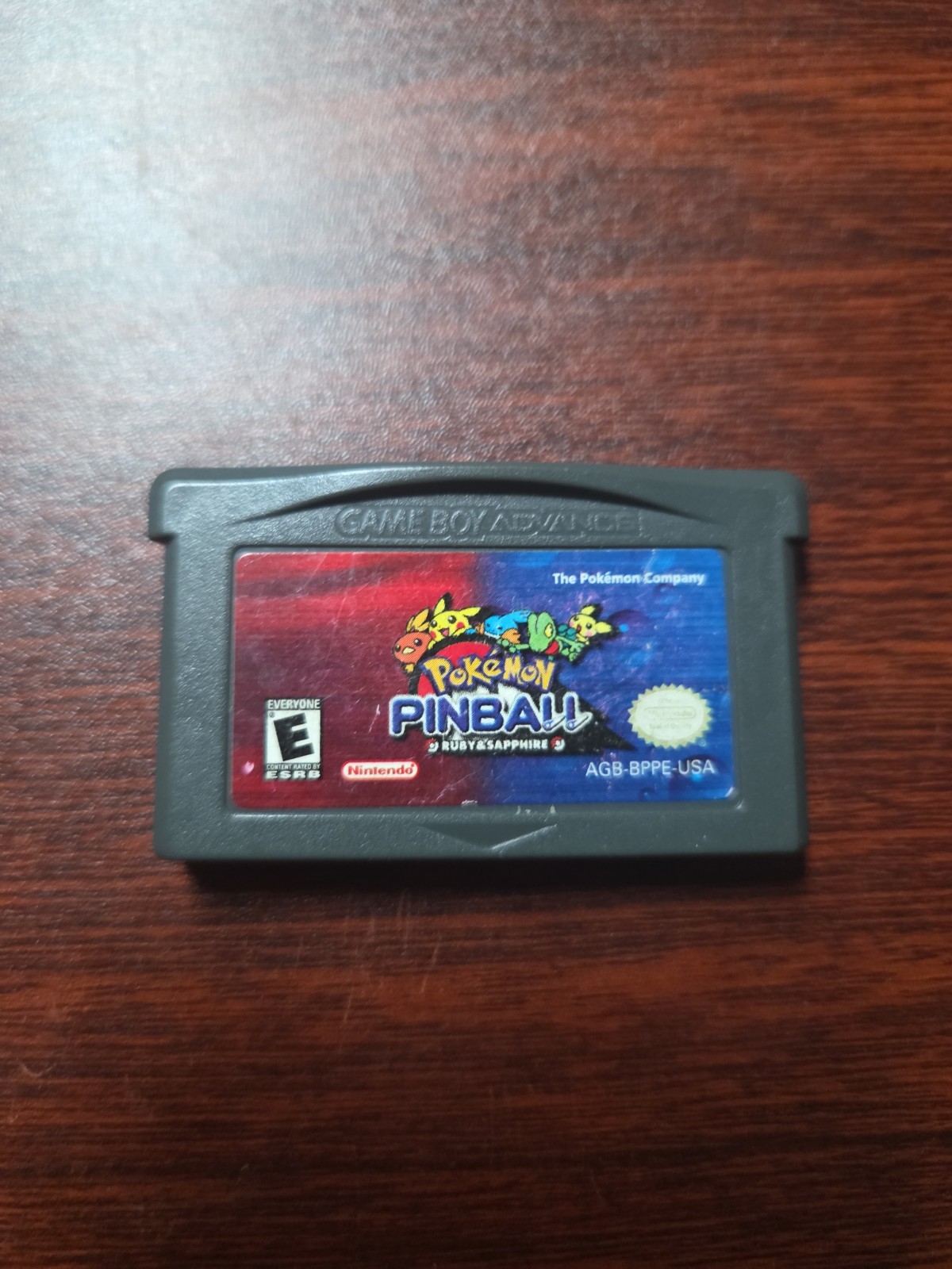 Pokemon Pinball Gameboy advance Sp