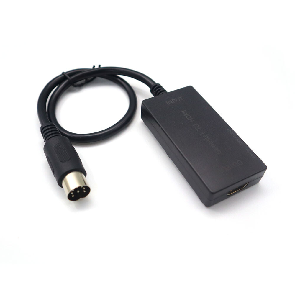 For Sega MD Game Console To TV 1080P HDMI Adapter Converter W/HD Cable