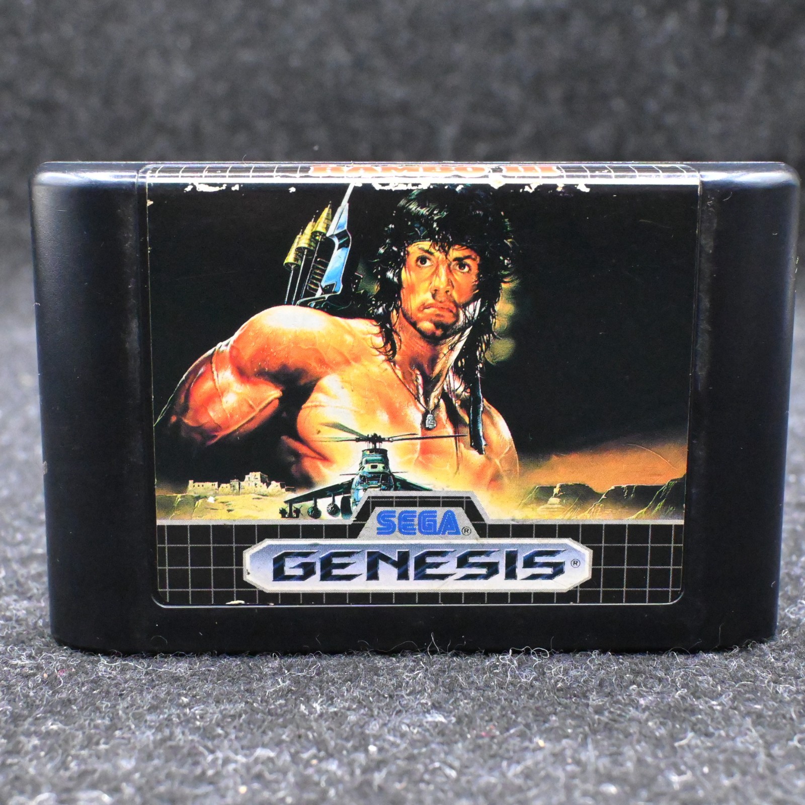 Rambo III (Sega Genesis, 1989) Tested And Works Great! Game Cartridge Only