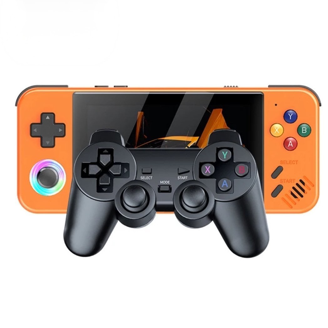 SJGAM M41P Retro game handheld w/wireless Controller 64GB 20 emulators 20k games