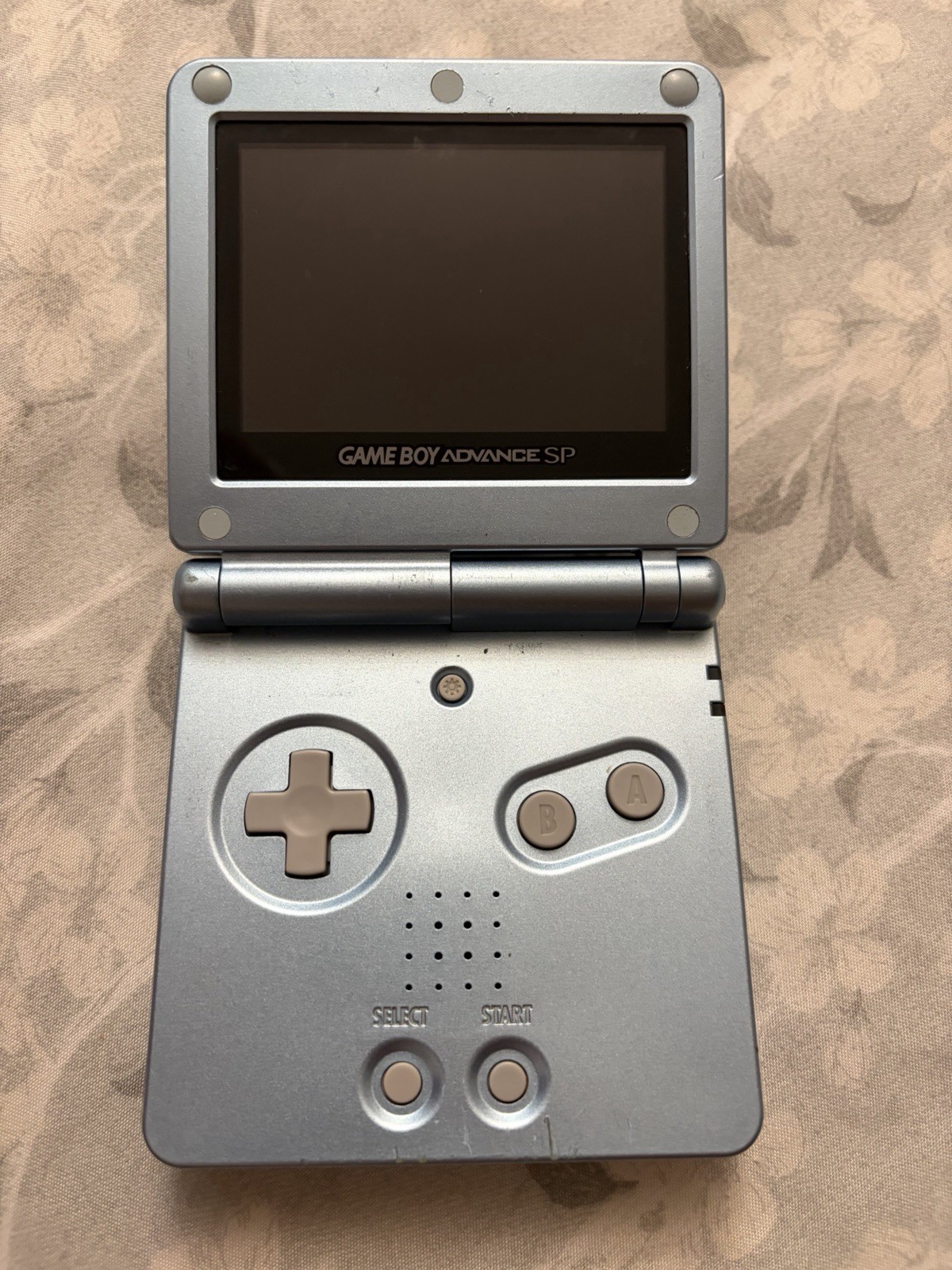 Nintendo Game Boy Advance SP Handheld Console – Pearl Blue AGS-101