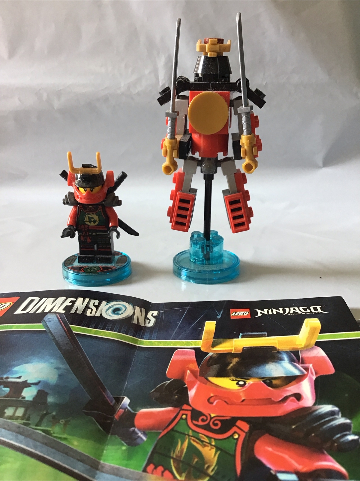 LEGO (71216) DIMENSIONS: Ninjago NYA Samurai X Fun Pack tags tested and working
