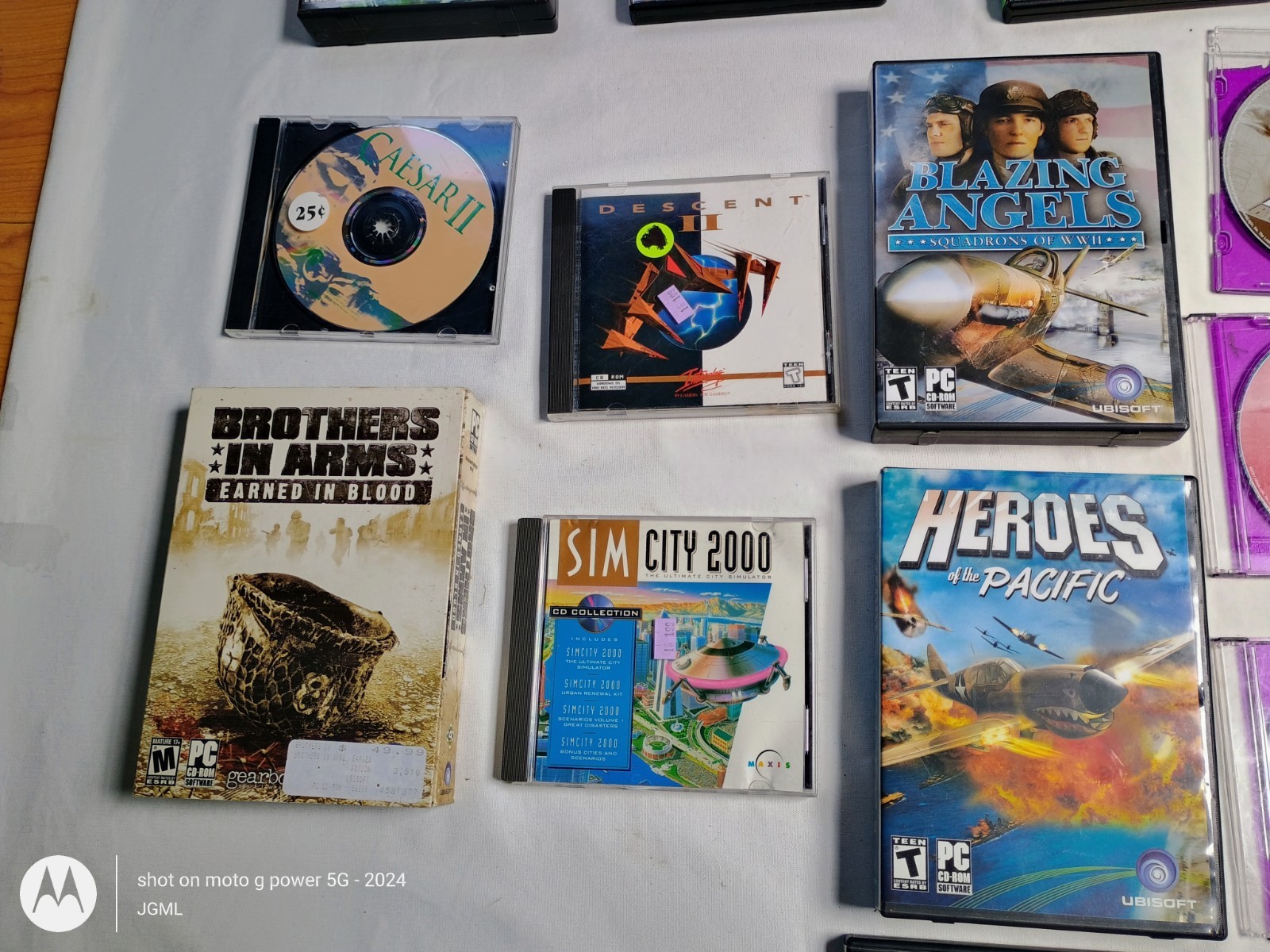 Lot Of 25 2000’s PC CD-ROM Games Command Conquer COD Battlefield Tested W/Codes