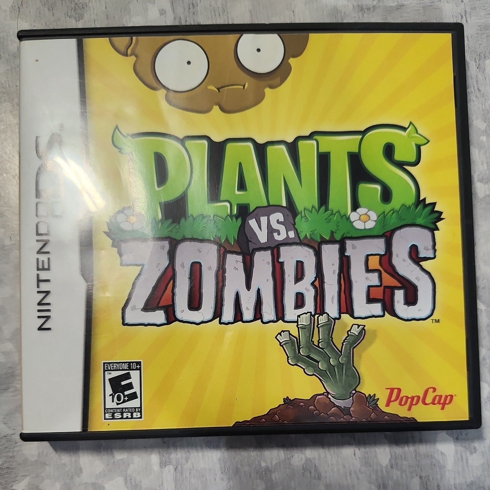 Plants vs. Zombies (Nintendo DS, 2011) No Game! Case And Manual Only!