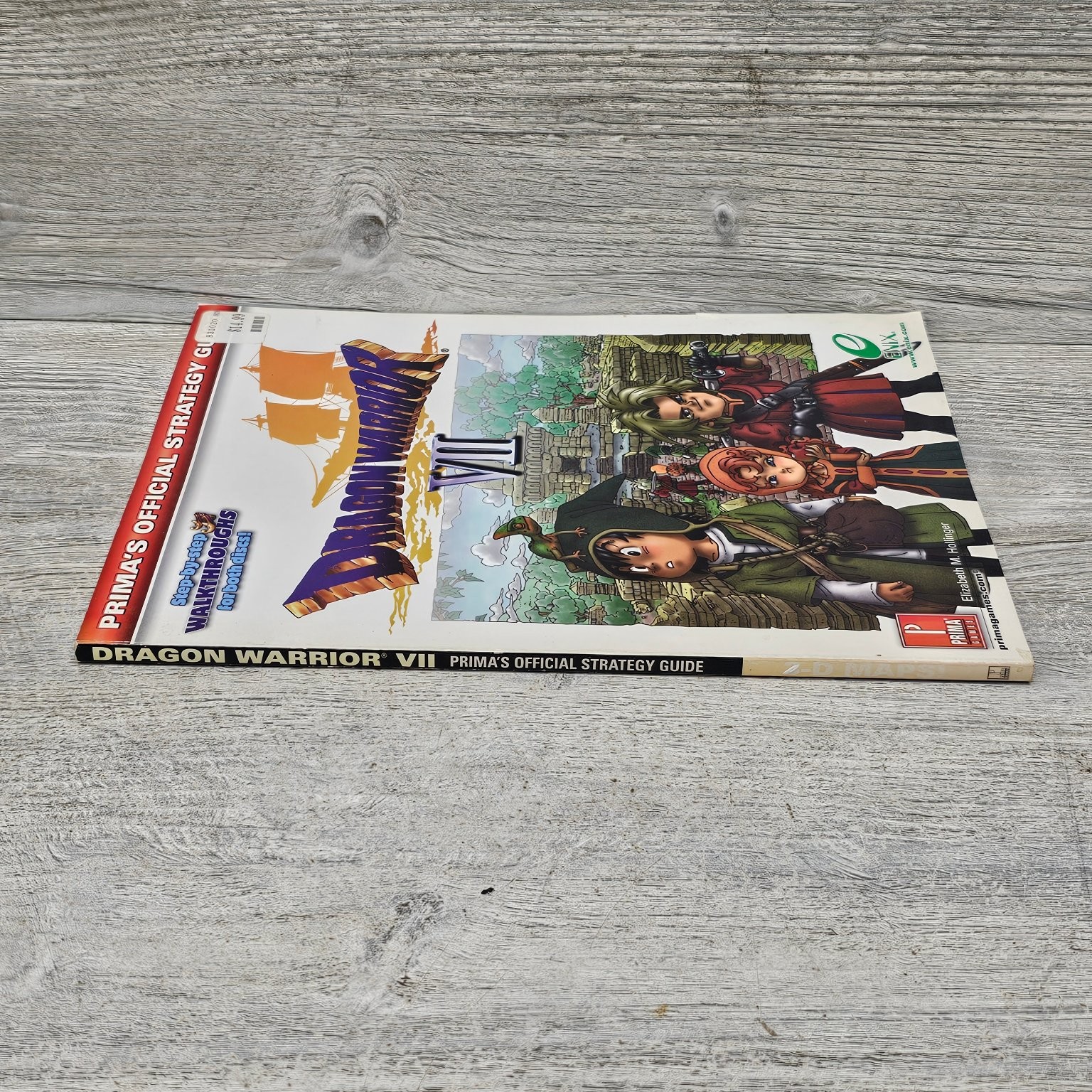 Dragon Warrior VII 7 PlayStation Official Prima Strategy Guide