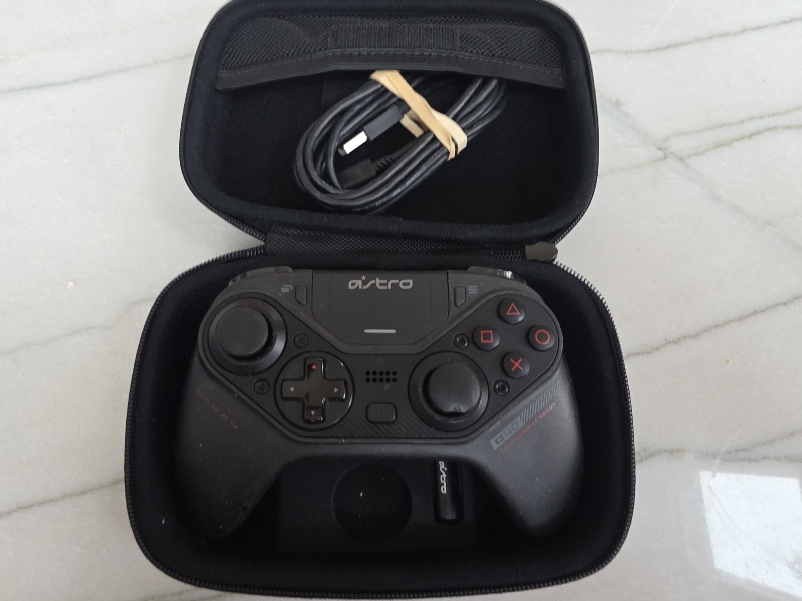 Astro C40TR Gaming Controller, Tested Works With Hard Case Game tested Working