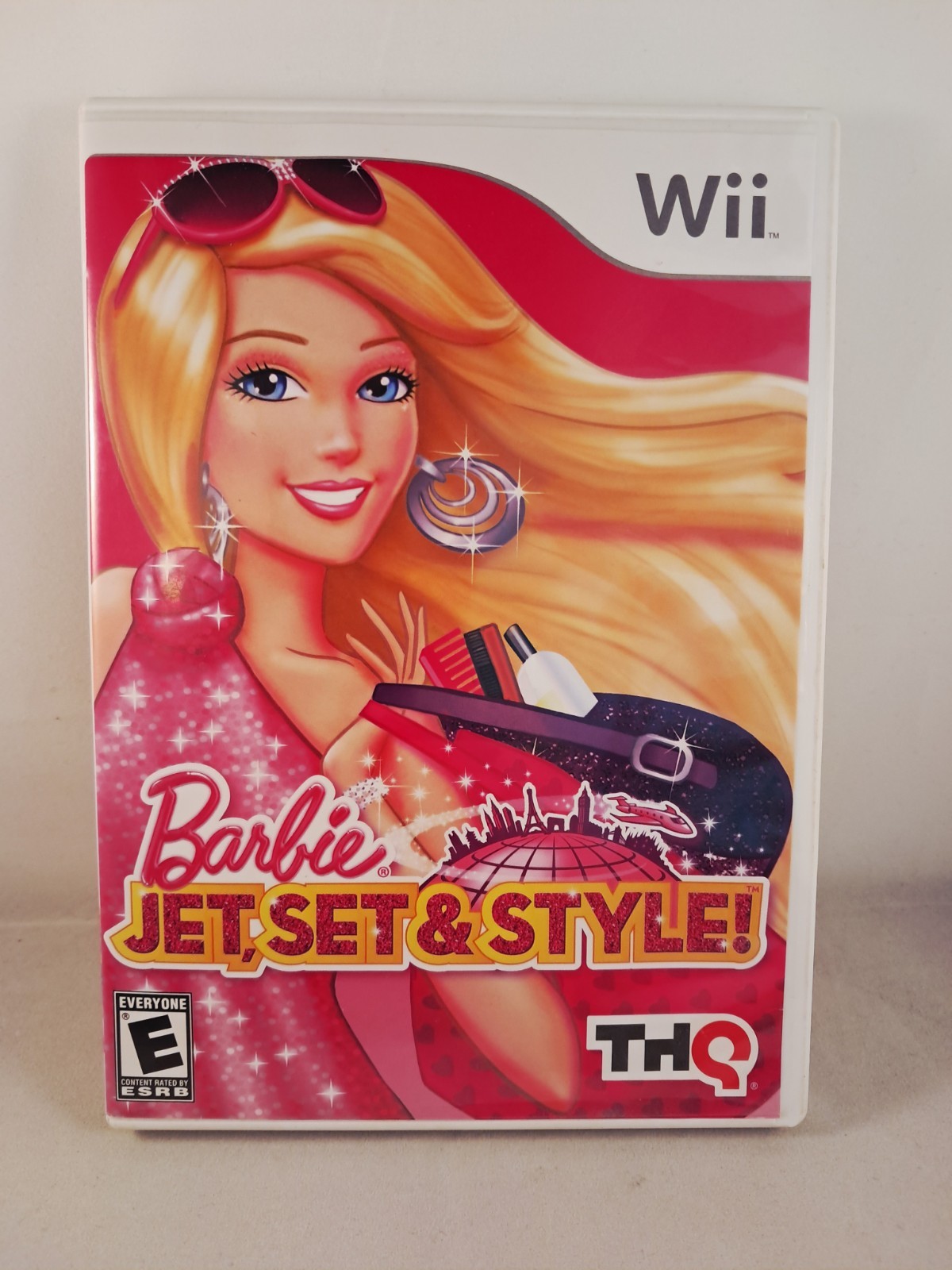 Barbie: Jet, Set & Style (Nintendo Wii, 2011) Complete w/ Manual CIB Tested