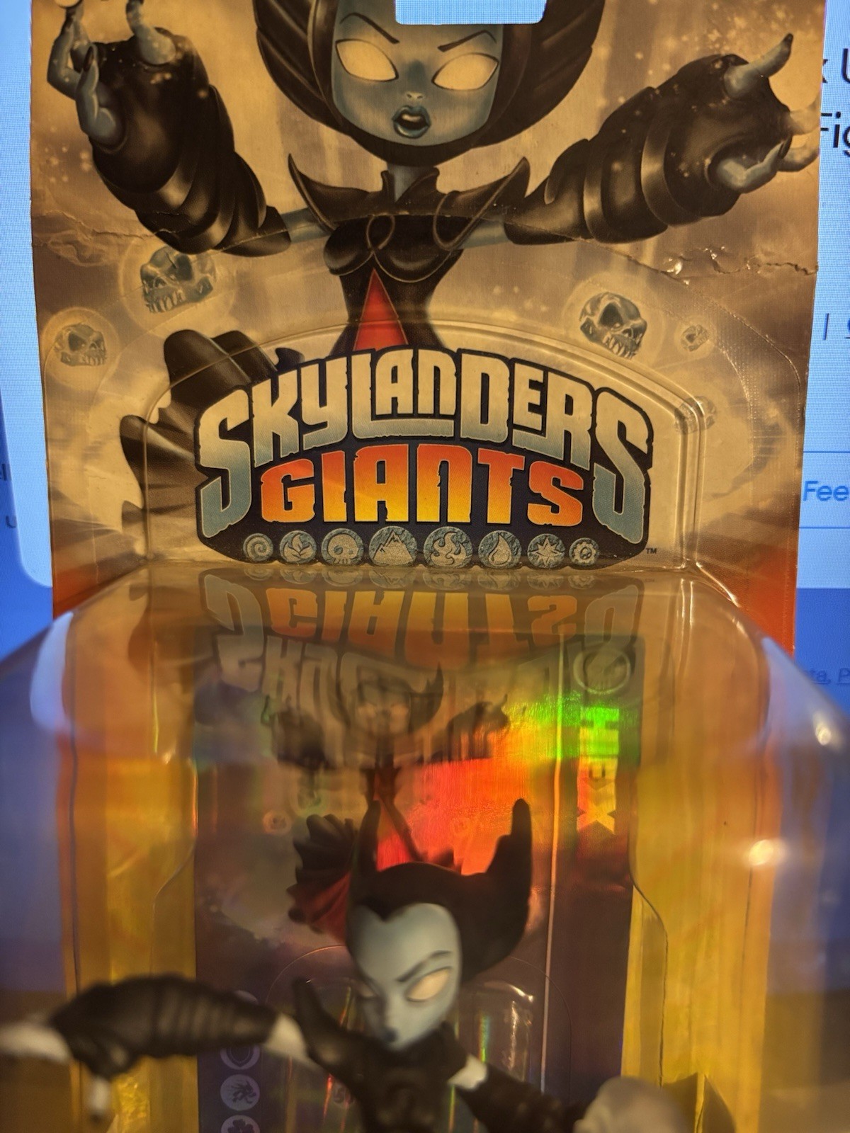 Skylanders Giants Hex Damaged Box Action Figure 2012 Lights Up