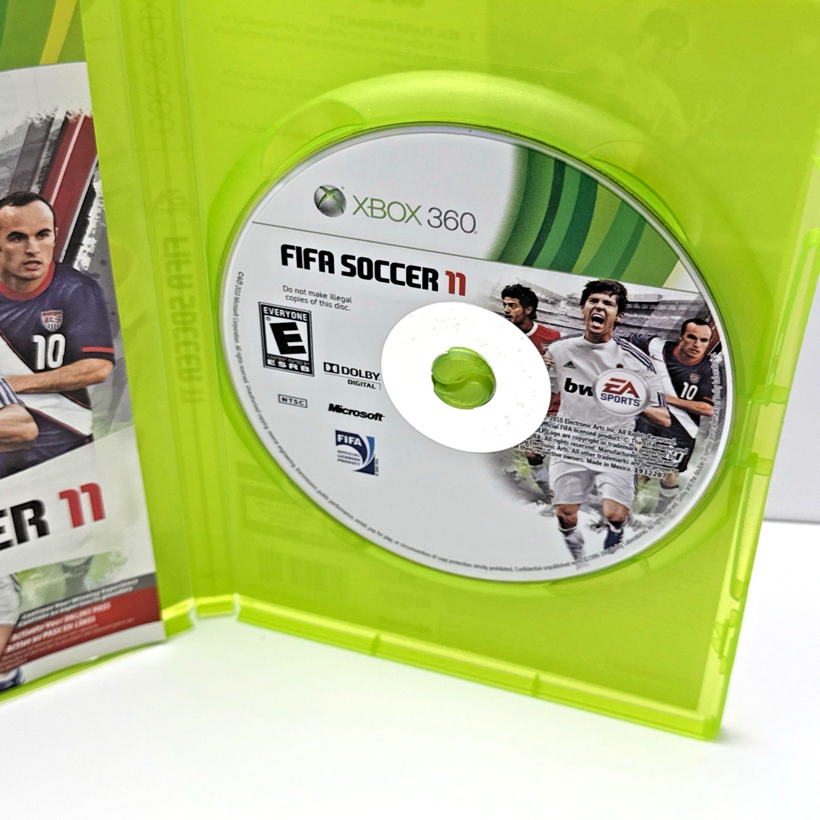 FIFA Soccer 11 Microsoft Xbox 360 CIB Complete Refurbished Tested Free Shipping
