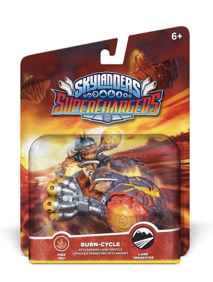 Skylanders SuperChargers: Vehicle Burn Cycle Character Pack, 2015, SEALED, NEW