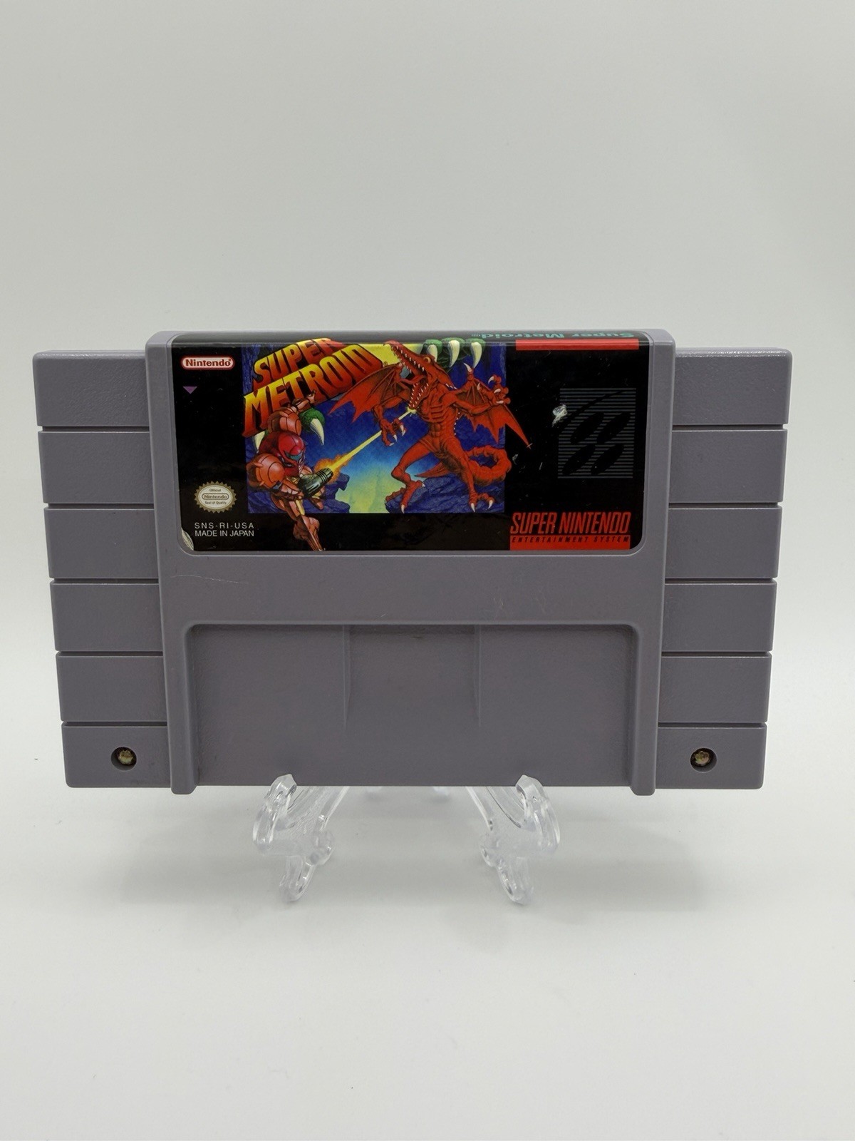 Super Metroid (Super Nintendo SNES, 1994) Authentic Cart Tested