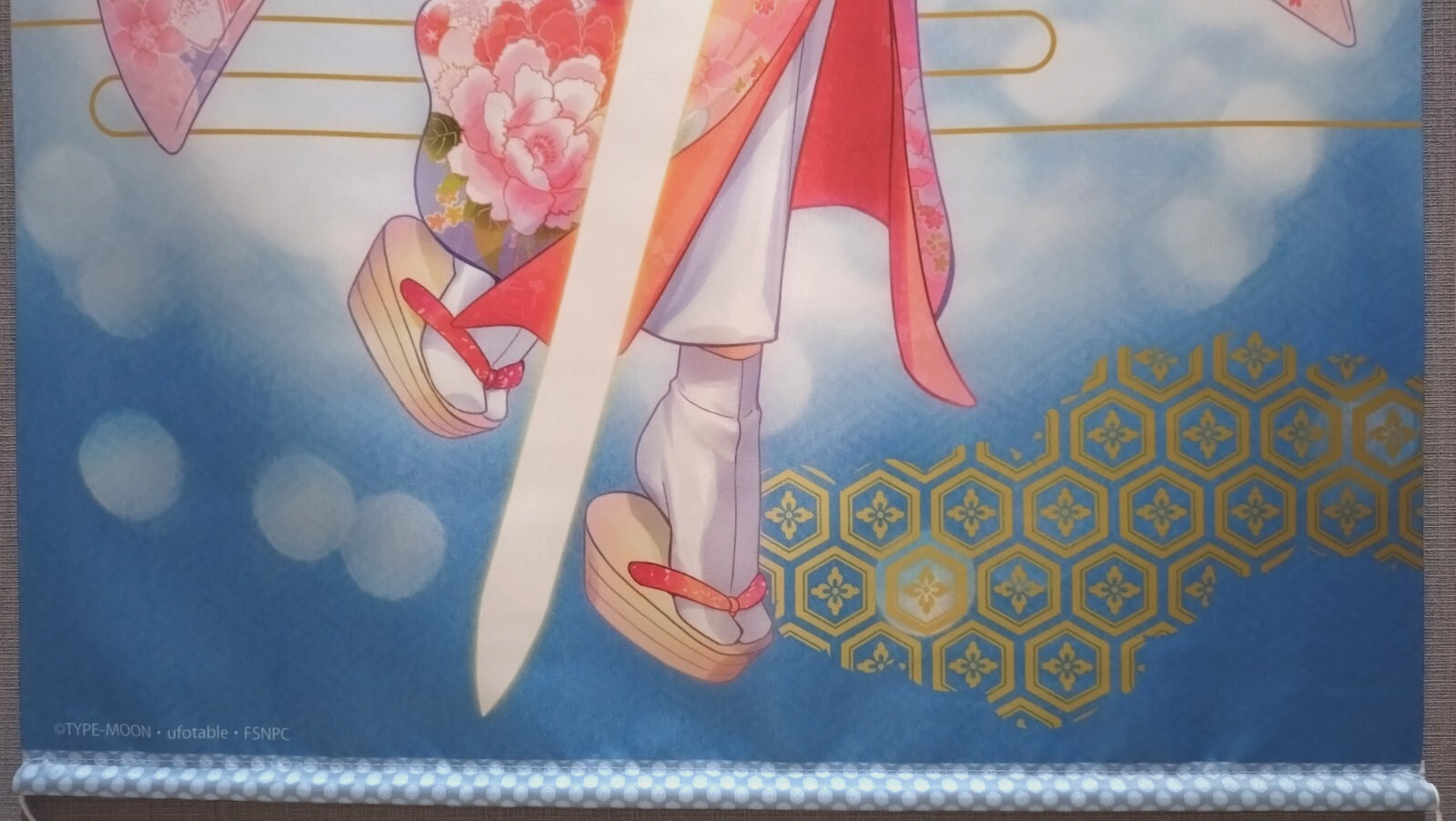 [Tapestry Wall scroll] Saber Fate/stay night Unlimited Blade Works B1 size Japan