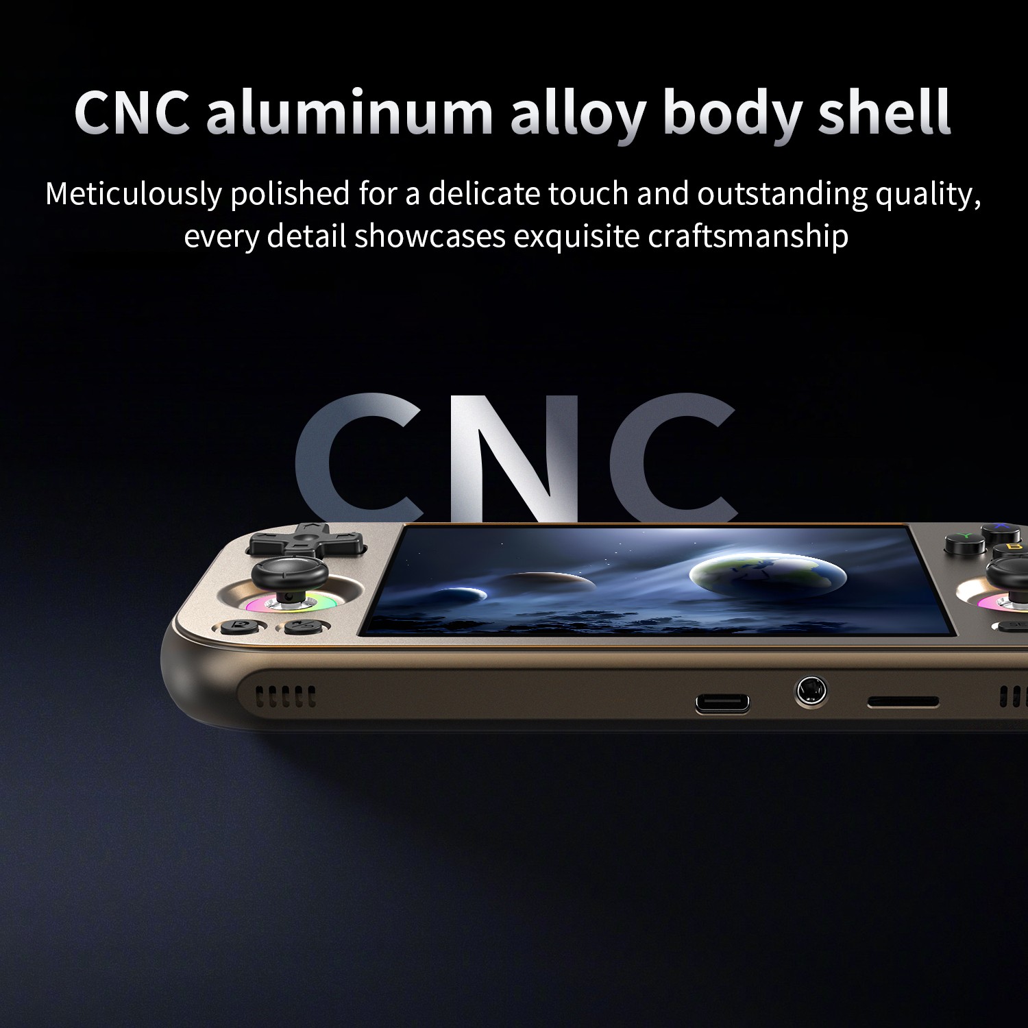 ANBERNIC RG 477M Handheld Game Console 5300mAh Android 14 RG477M 4.7-inch Gifts