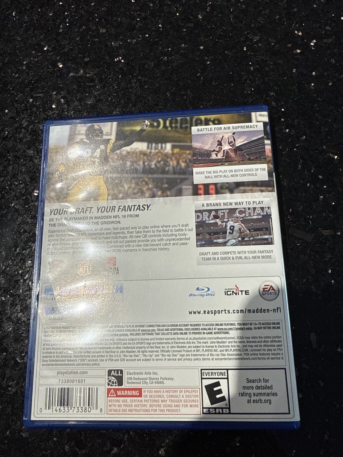 Madden NFL 16 PS4 Sony PlayStation 4 Football EA Sports Video Game