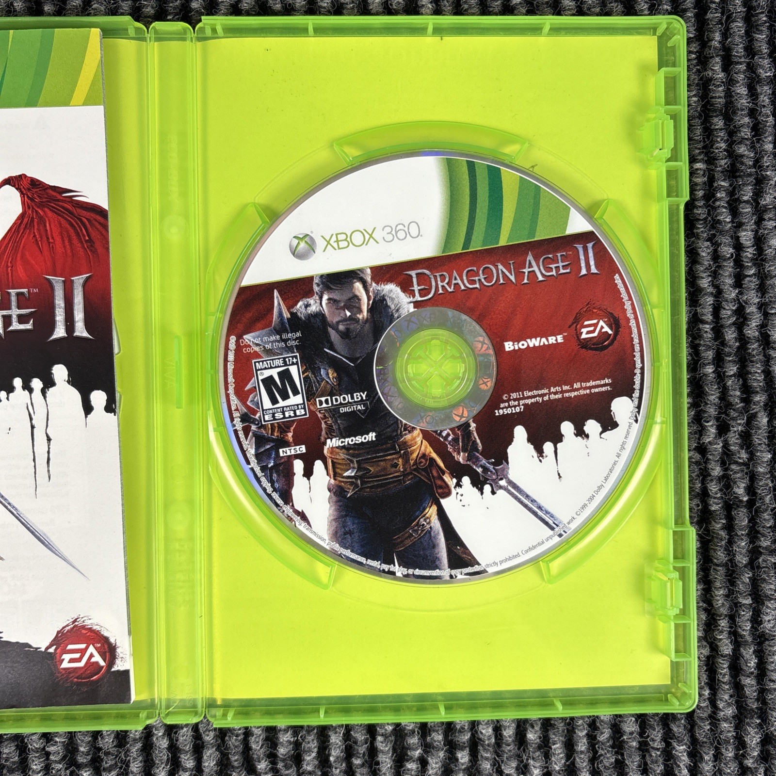 Dragon Age II (Microsoft Xbox 360, 2011) Complete TESTED WORKING