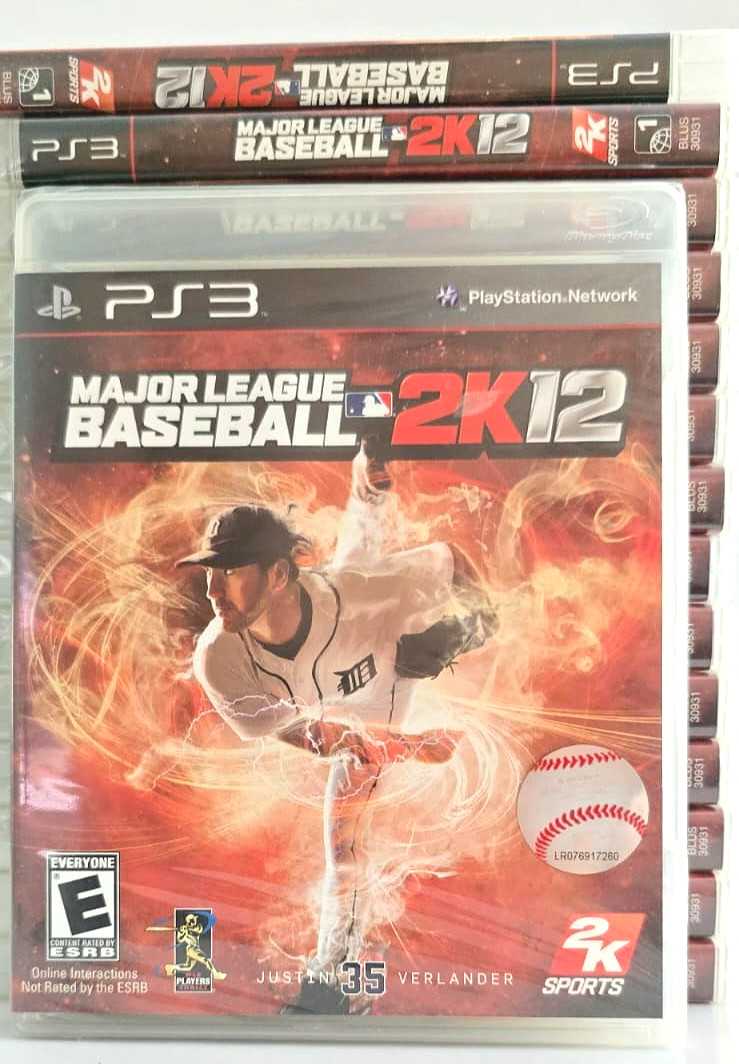Major League Baseball 2K12 30931 (Sony PlayStation 3, 2012) PS3 Factory Sealed