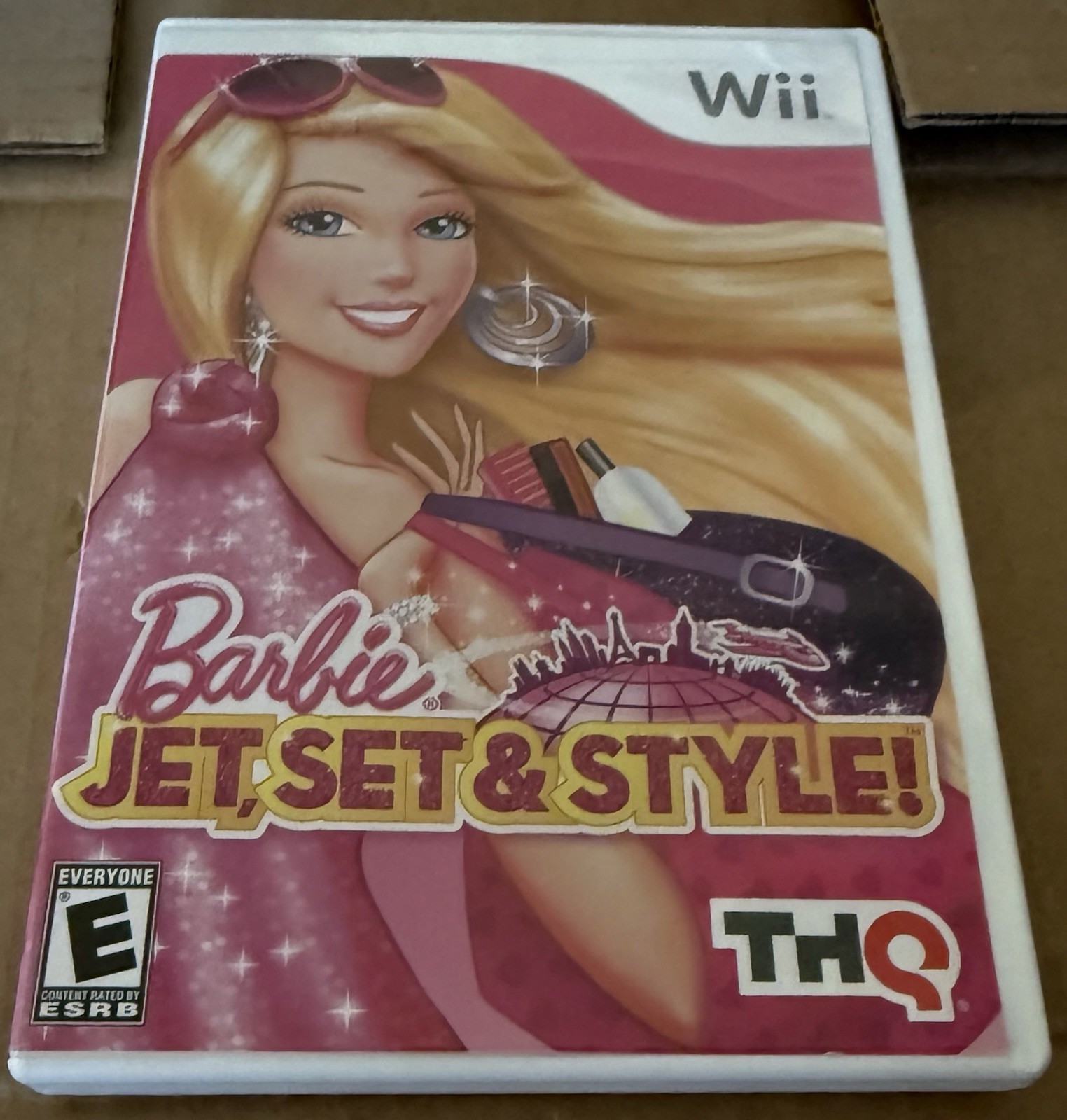 Barbie: Jet, Set & Style (Nintendo Wii, 2011) Complete, CIB – Tested