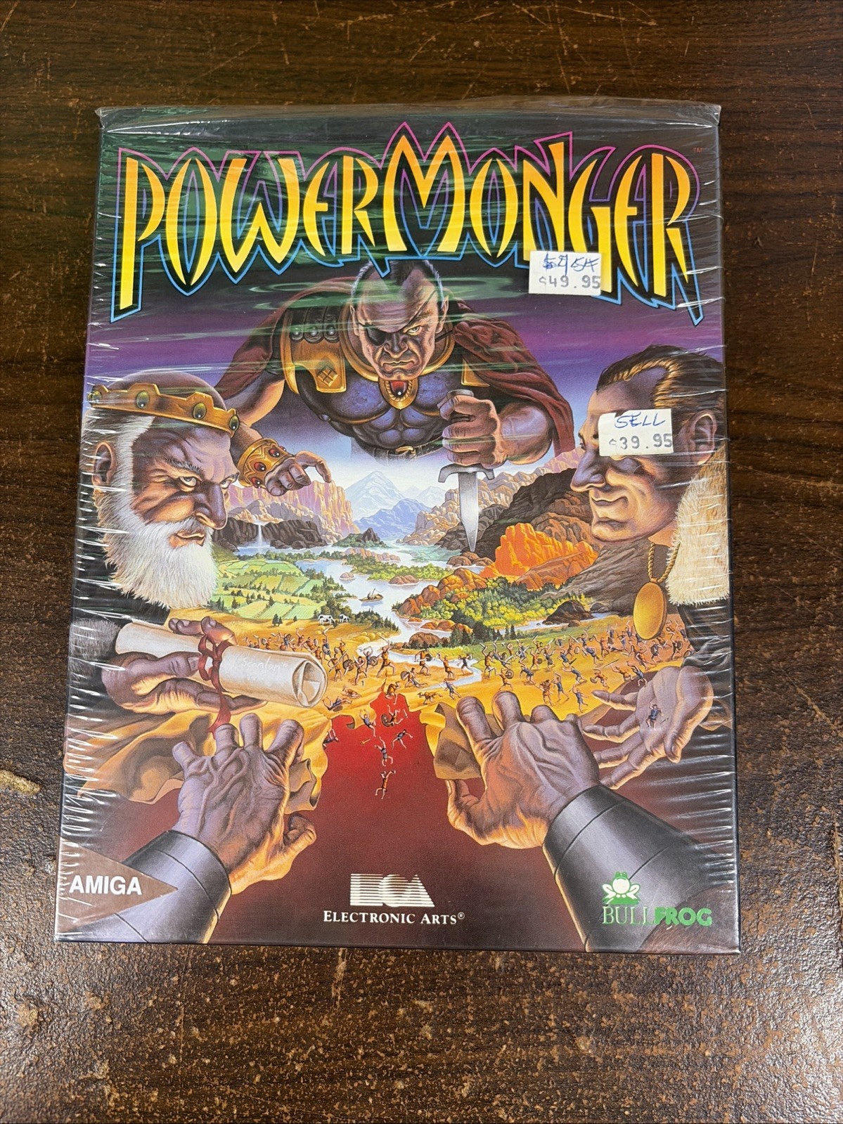 Powermonger – Commodore Amiga 500, 1000, 2000, 2500, 3000 CIB PC Game