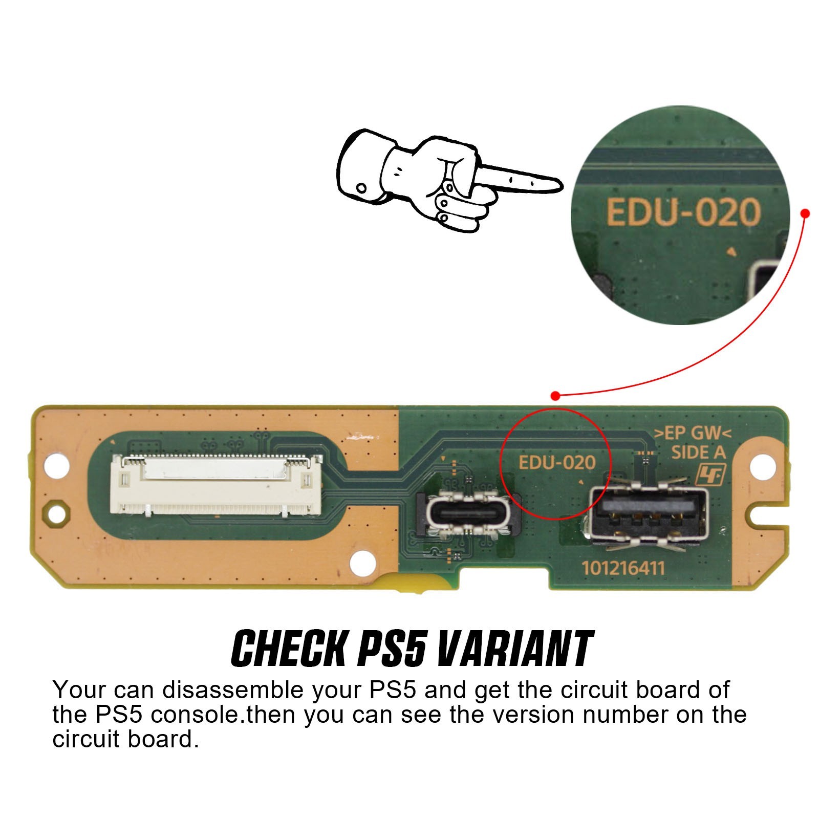 USB A C & Power Port Circuit Board Flex Cable For SONY PS5 / PS5 SLIM USA FAST