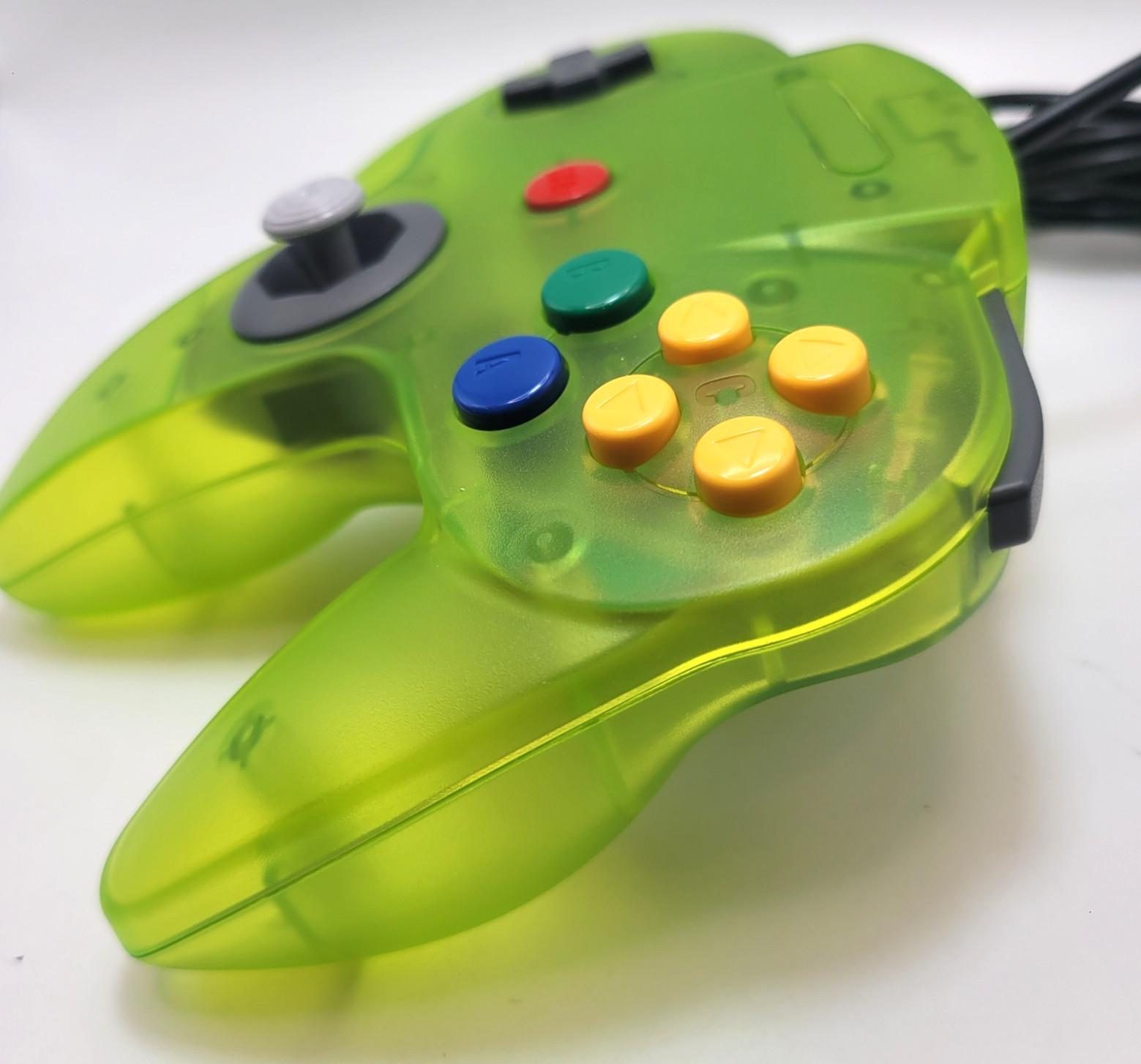 Nintendo 64 Wired Controller for N64 – TeknoGame® – Extreme Green – NEW IN BOX!