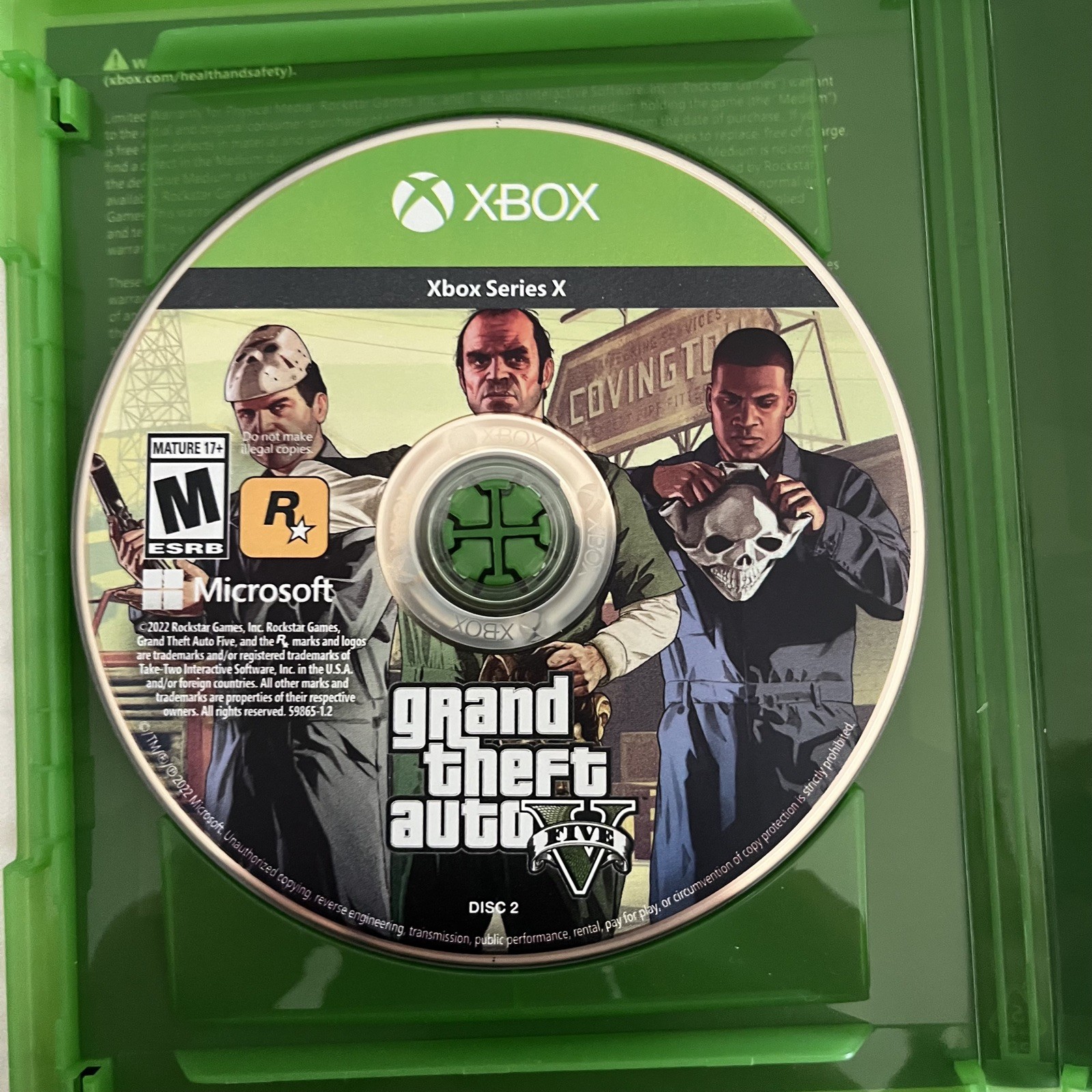 Grand Theft Auto v Xbox Series x Compatible