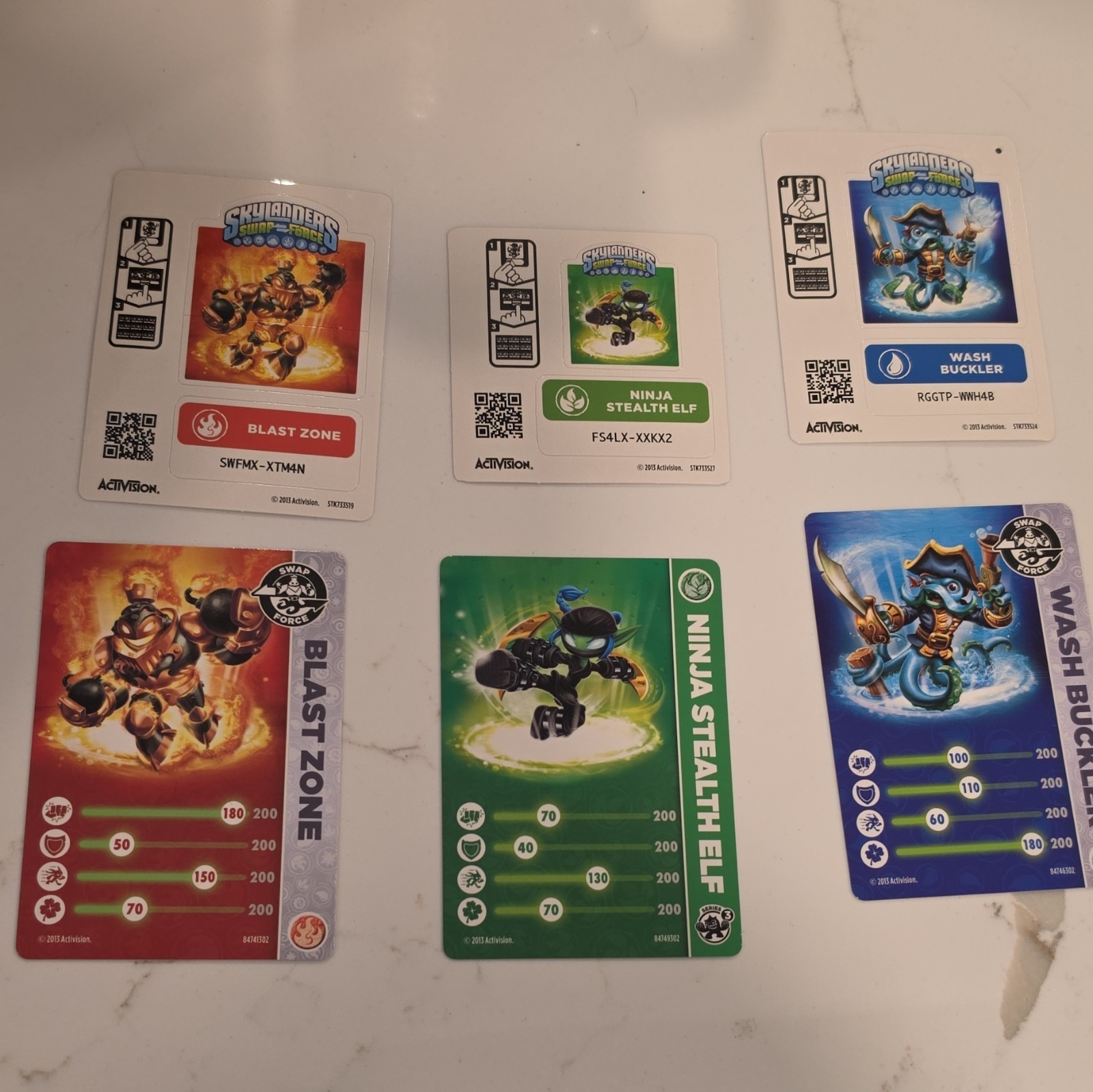 Activision Skylanders Swap Force Wii U Game Portal & Figures Swappable