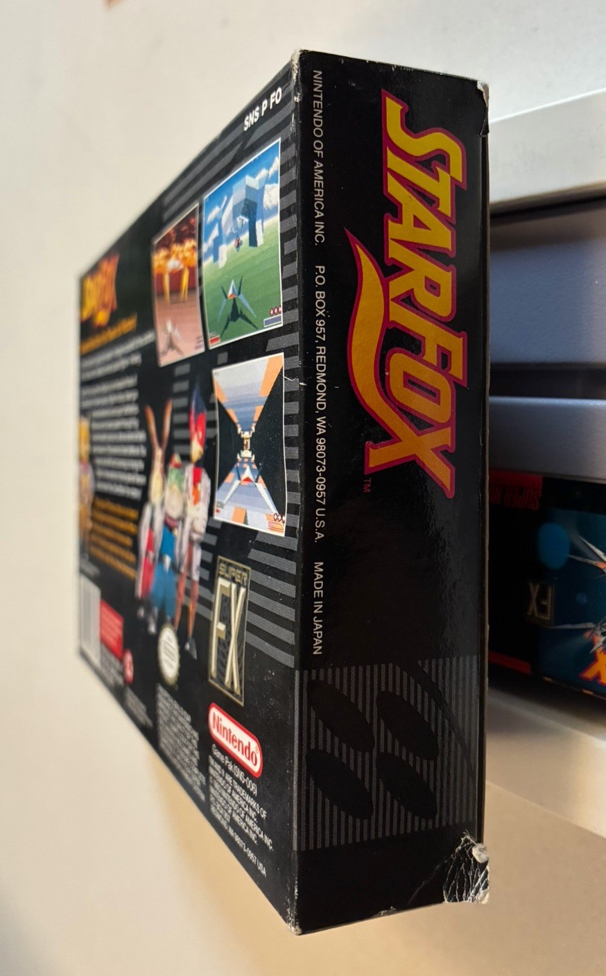 Star Fox (Super Nintendo, 1993) Authentic SNES Complete In Box CIB