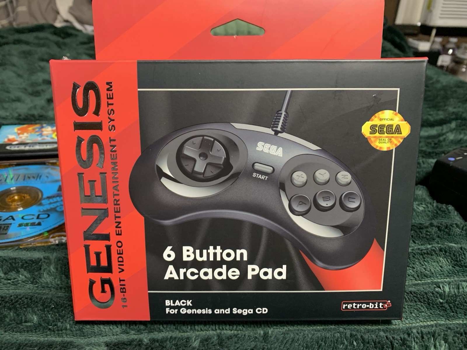 Sega Cdx Tested Working With Two Controllers 2 Games And Cables